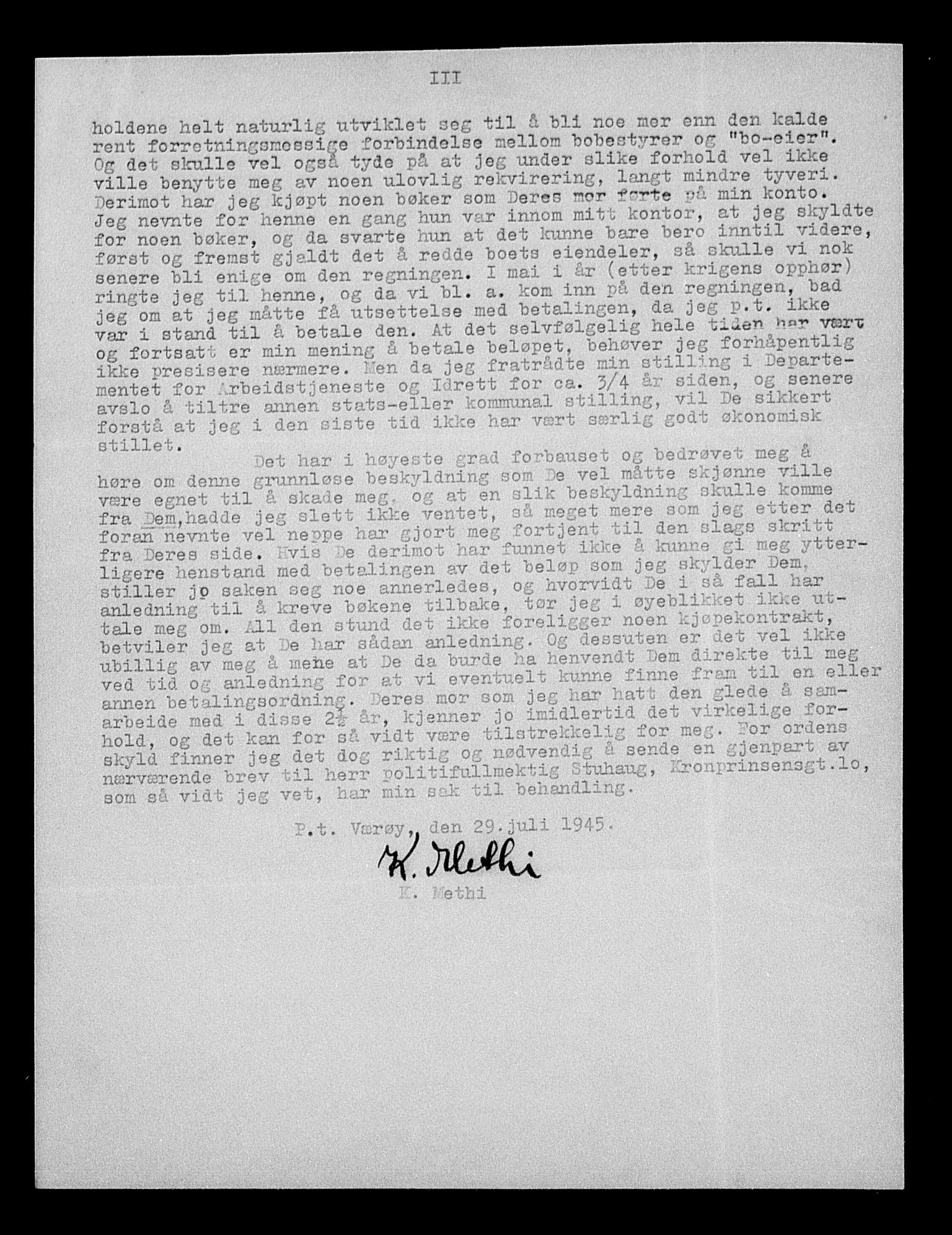 Justisdepartementet, Tilbakeføringskontoret for inndratte formuer, AV/RA-S-1564/H/Hc/Hcc/L0984: --, 1945-1947, p. 198