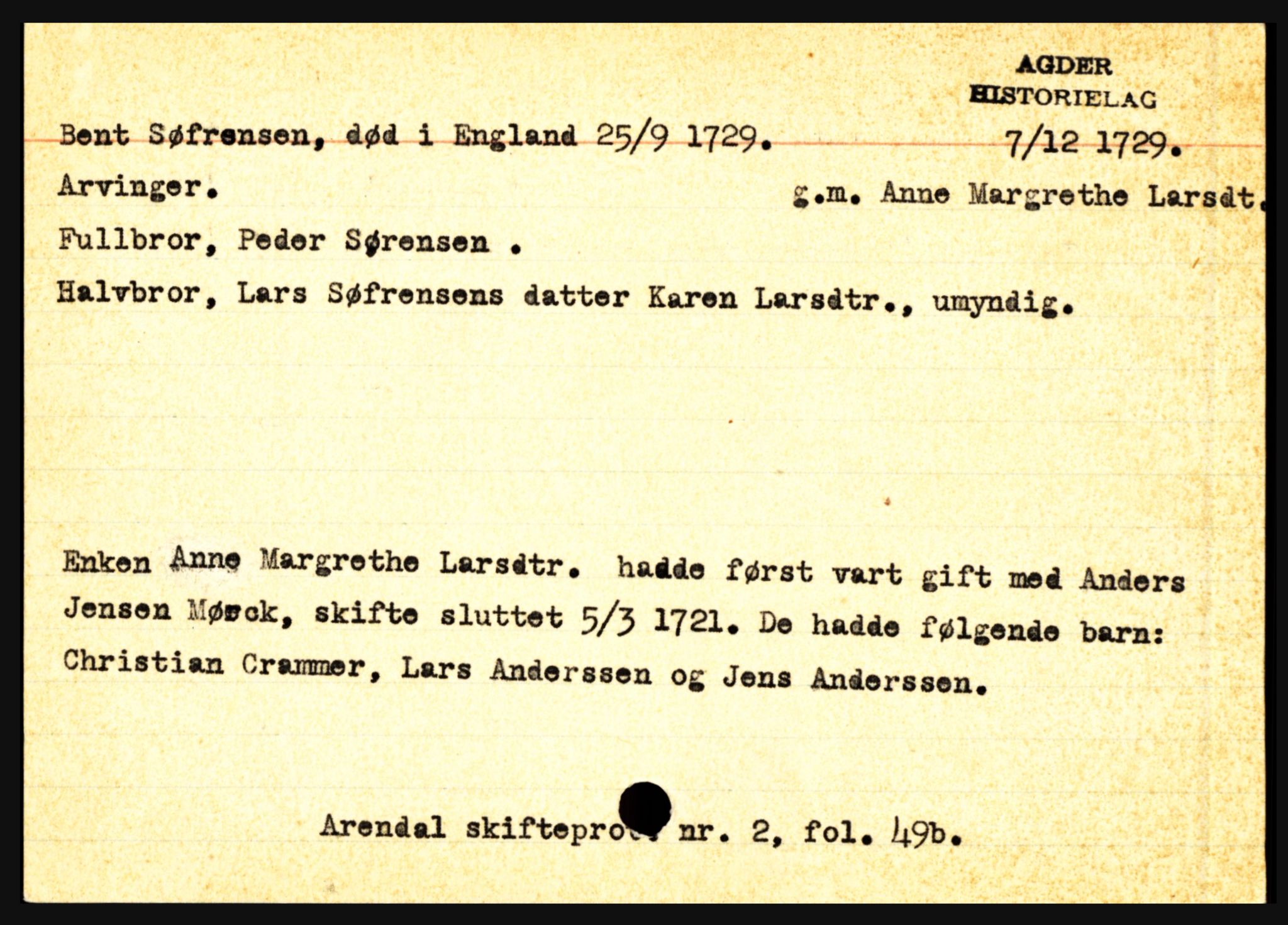 Arendal byfogd, AV/SAK-1222-0001/H, p. 585