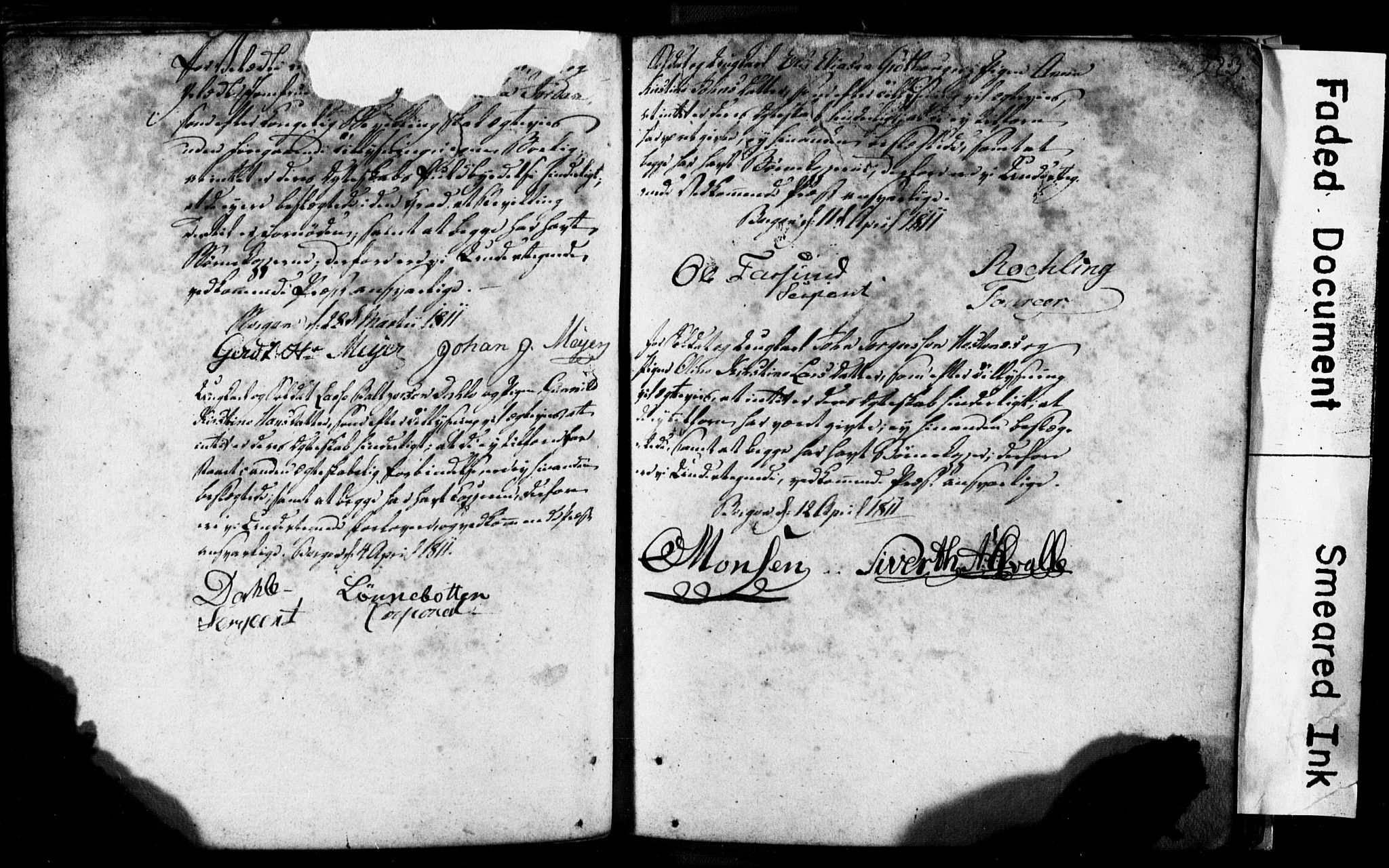 Korskirken sokneprestembete, AV/SAB-A-76101: Best man's statements no. II.5.1, 1776-1816, p. 323