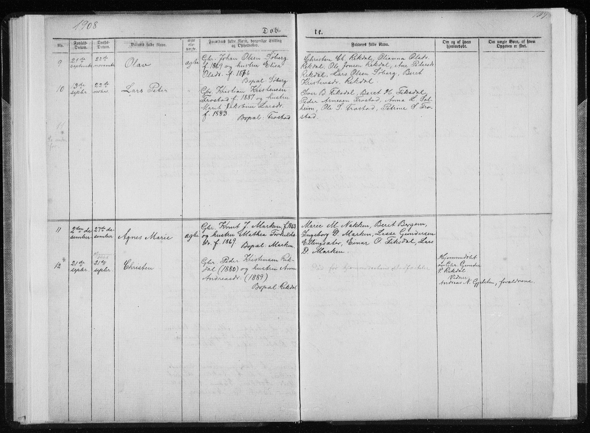 Ministerialprotokoller, klokkerbøker og fødselsregistre - Møre og Romsdal, AV/SAT-A-1454/540/L0541: Parish register (copy) no. 540C01, 1867-1920, p. 109