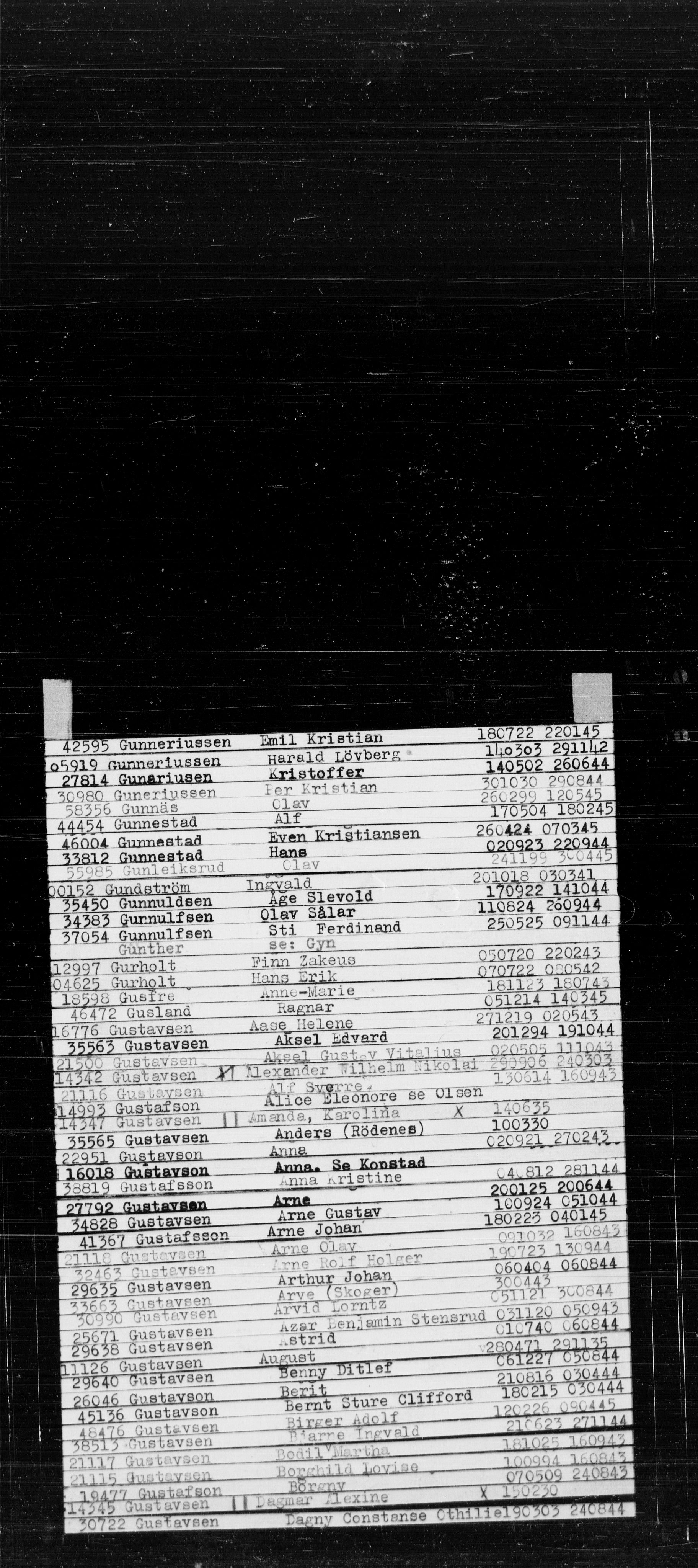 Den Kgl. Norske Legasjons Flyktningskontor, AV/RA-S-6753/V/Va/L0022: Kjesäterkartoteket.  Alfabetisk register, A-Å., 1940-1945, p. 241