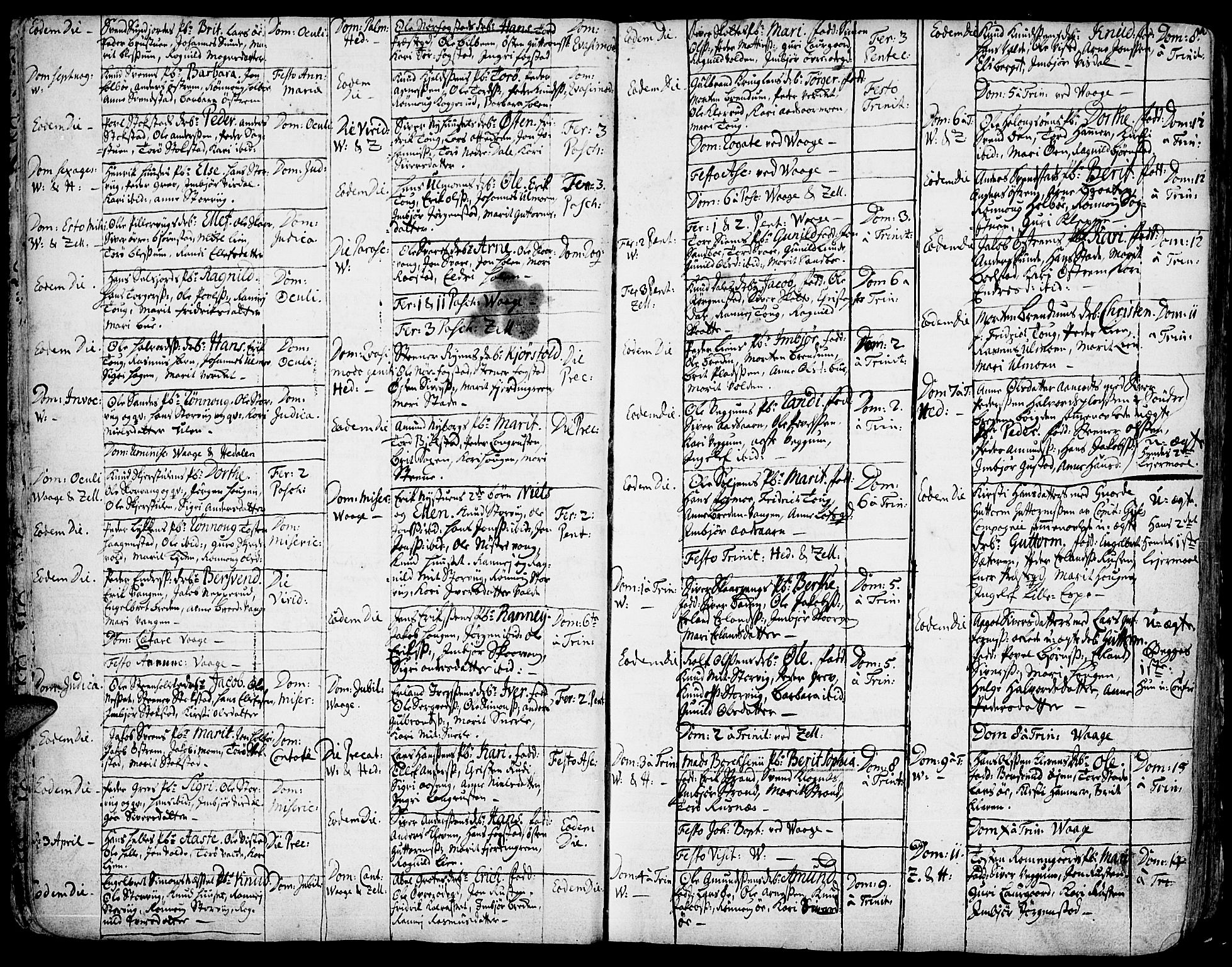Vågå prestekontor, SAH/PREST-076/H/Ha/Haa/L0001: Parish register (official) no. 1, 1739-1810, p. 18