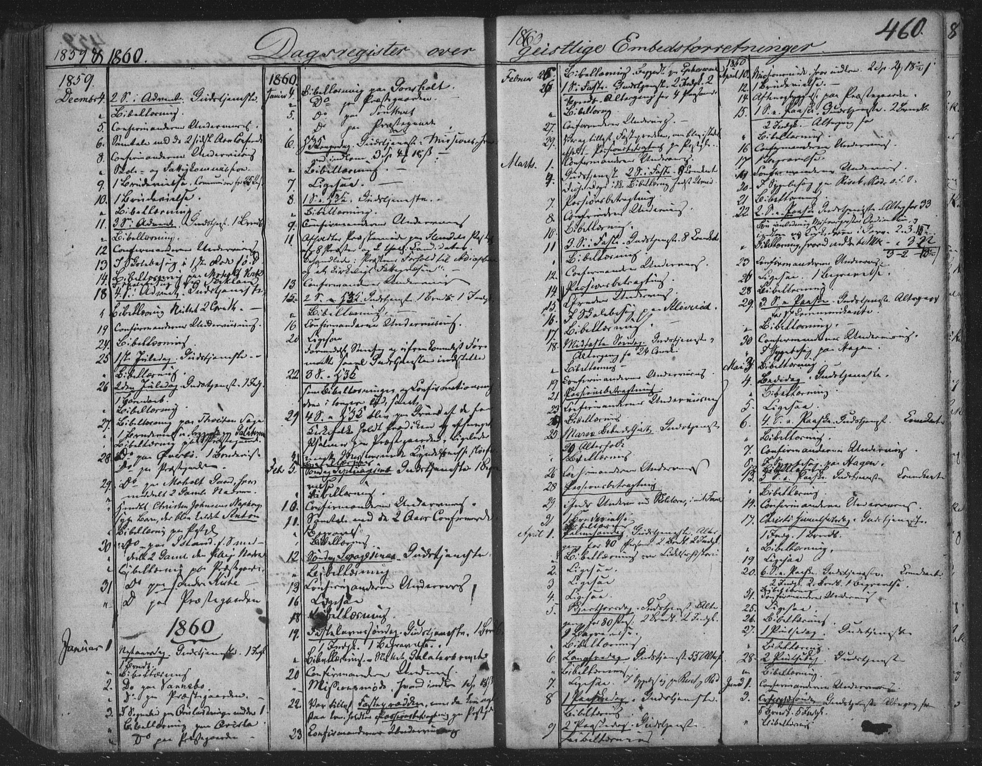 Siljan kirkebøker, SAKO/A-300/F/Fa/L0001: Parish register (official) no. 1, 1831-1870, p. 460
