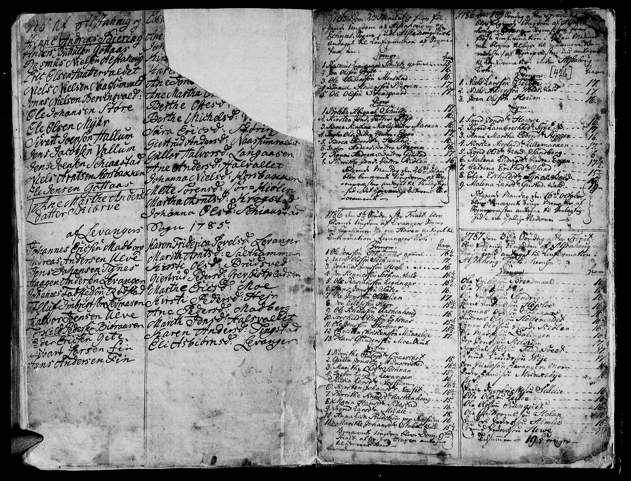Ministerialprotokoller, klokkerbøker og fødselsregistre - Nord-Trøndelag, SAT/A-1458/717/L0141: Parish register (official) no. 717A01, 1747-1803, p. 425-426