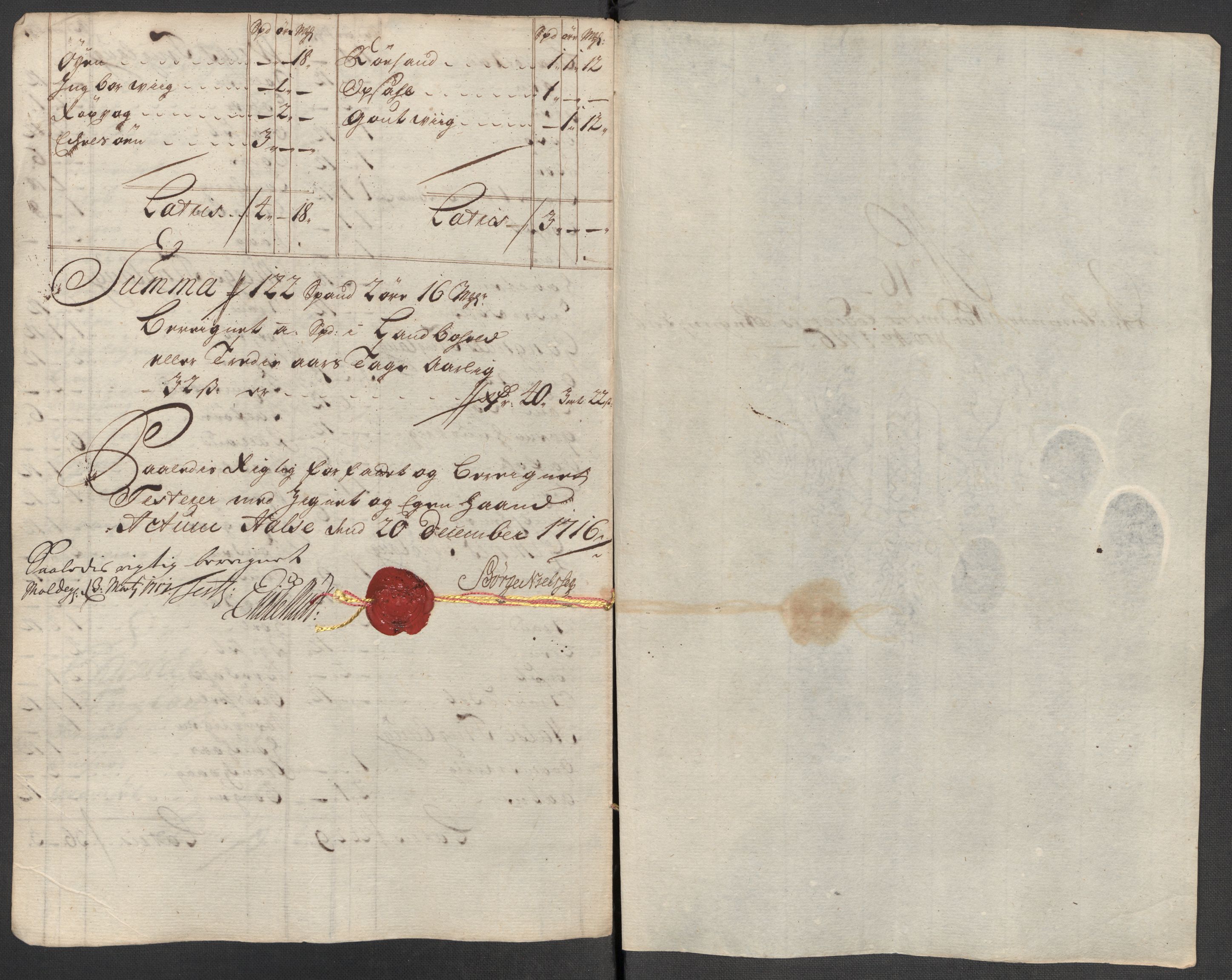 Rentekammeret inntil 1814, Reviderte regnskaper, Fogderegnskap, RA/EA-4092/R56/L3749: Fogderegnskap Nordmøre, 1716, p. 130