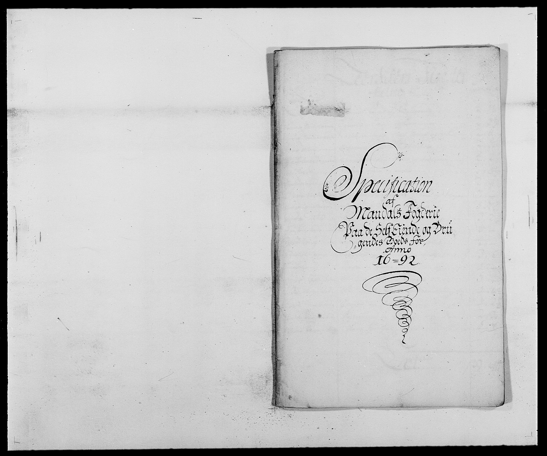 Rentekammeret inntil 1814, Reviderte regnskaper, Fogderegnskap, RA/EA-4092/R42/L2544: Mandal fogderi, 1692-1693, p. 47