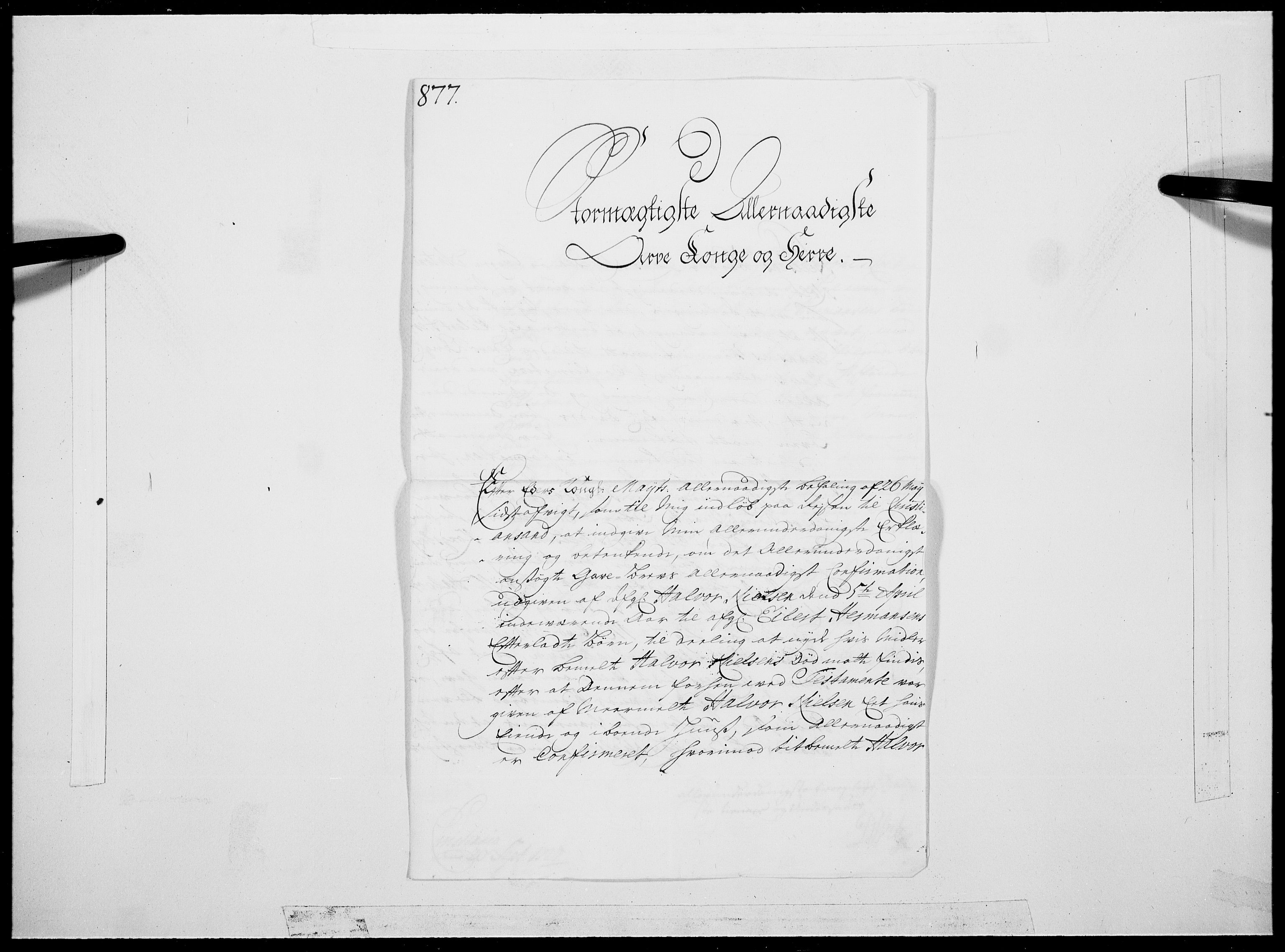 Danske Kanselli 1572-1799, AV/RA-EA-3023/F/Fc/Fcc/Fcca/L0101: Norske innlegg 1572-1799, 1727, p. 227