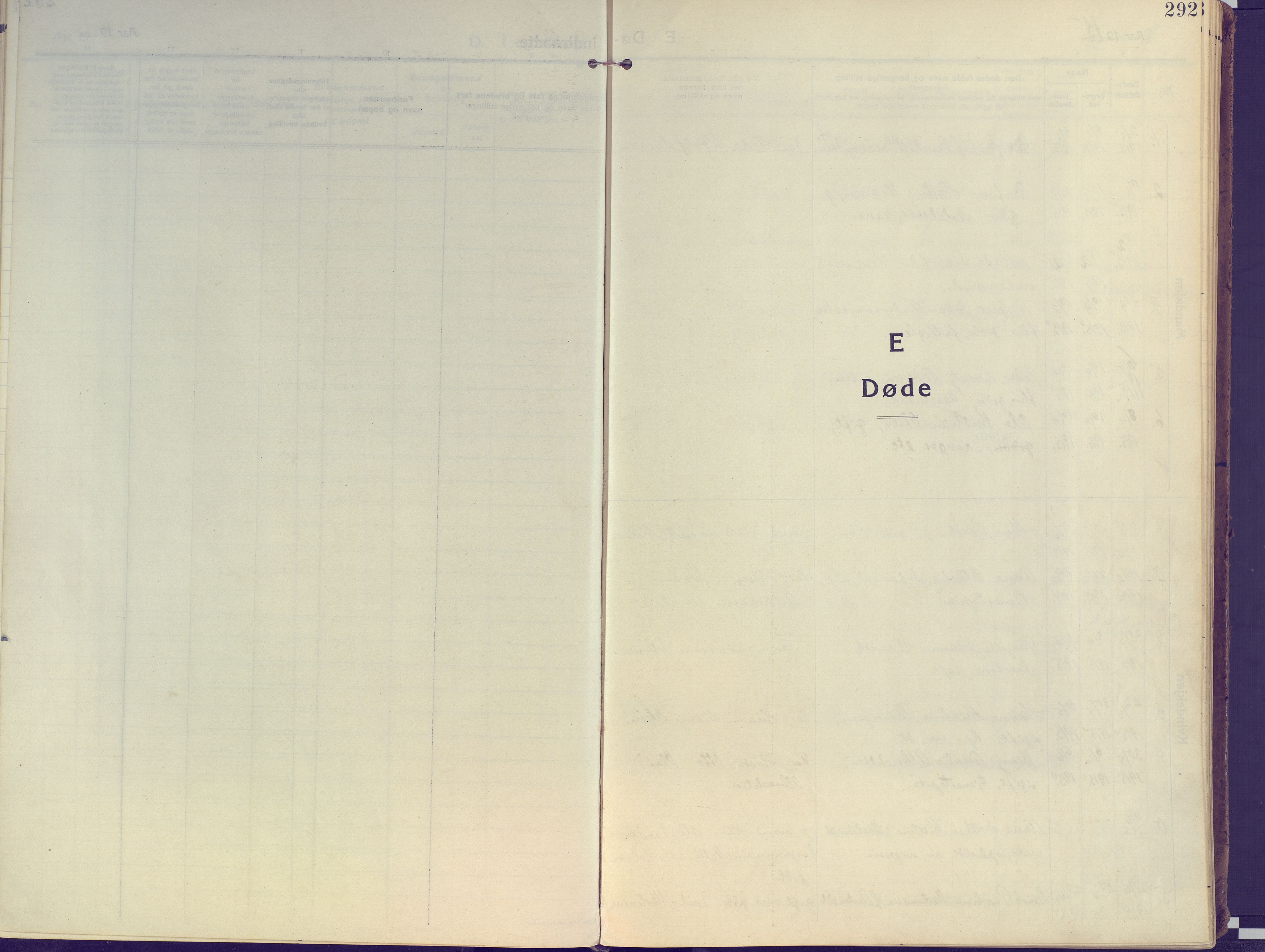 Kvæfjord sokneprestkontor, SATØ/S-1323/G/Ga/Gaa/L0007kirke: Parish register (official) no. 7, 1915-1931, p. 292