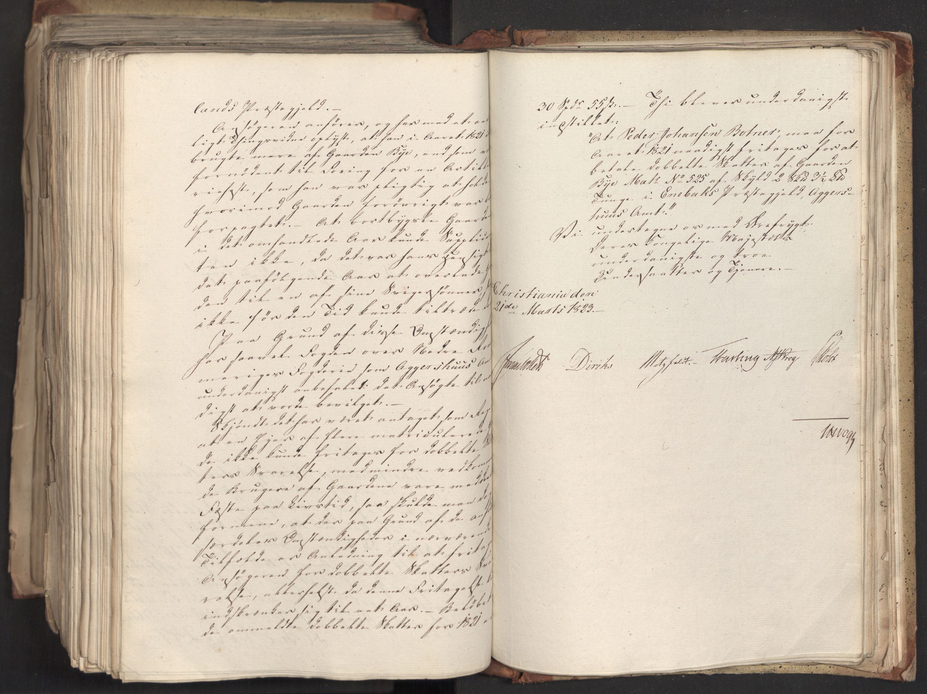 Statsrådsavdelingen i Stockholm, AV/RA-S-1003/D/Da/L0033: Regjeringsinnstillinger nr. 1-274, 1823, p. 631