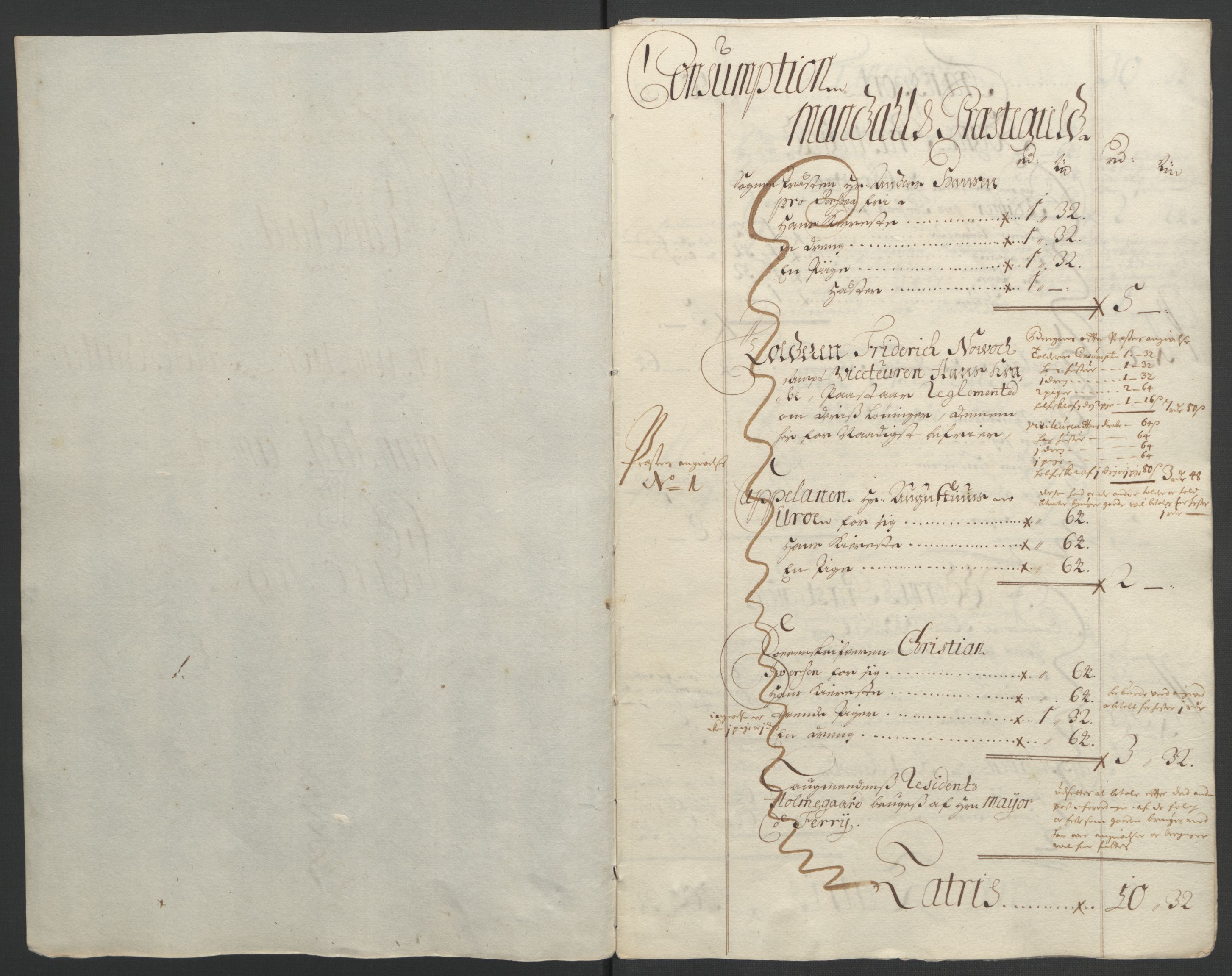 Rentekammeret inntil 1814, Reviderte regnskaper, Fogderegnskap, RA/EA-4092/R43/L2545: Fogderegnskap Lista og Mandal, 1694-1695, p. 102