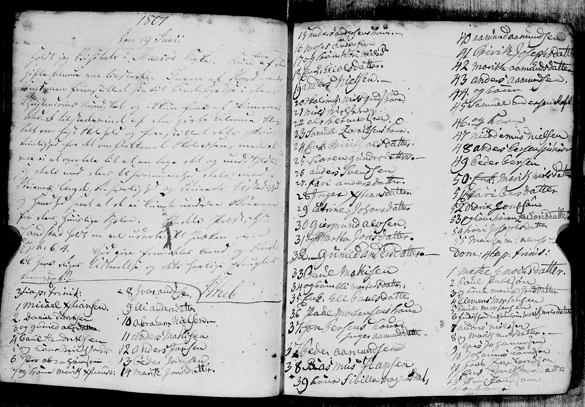 Måsøy sokneprestkontor, AV/SATØ-S-1348/B/L0026: Communicants register no. 26 (1), 1749-1804