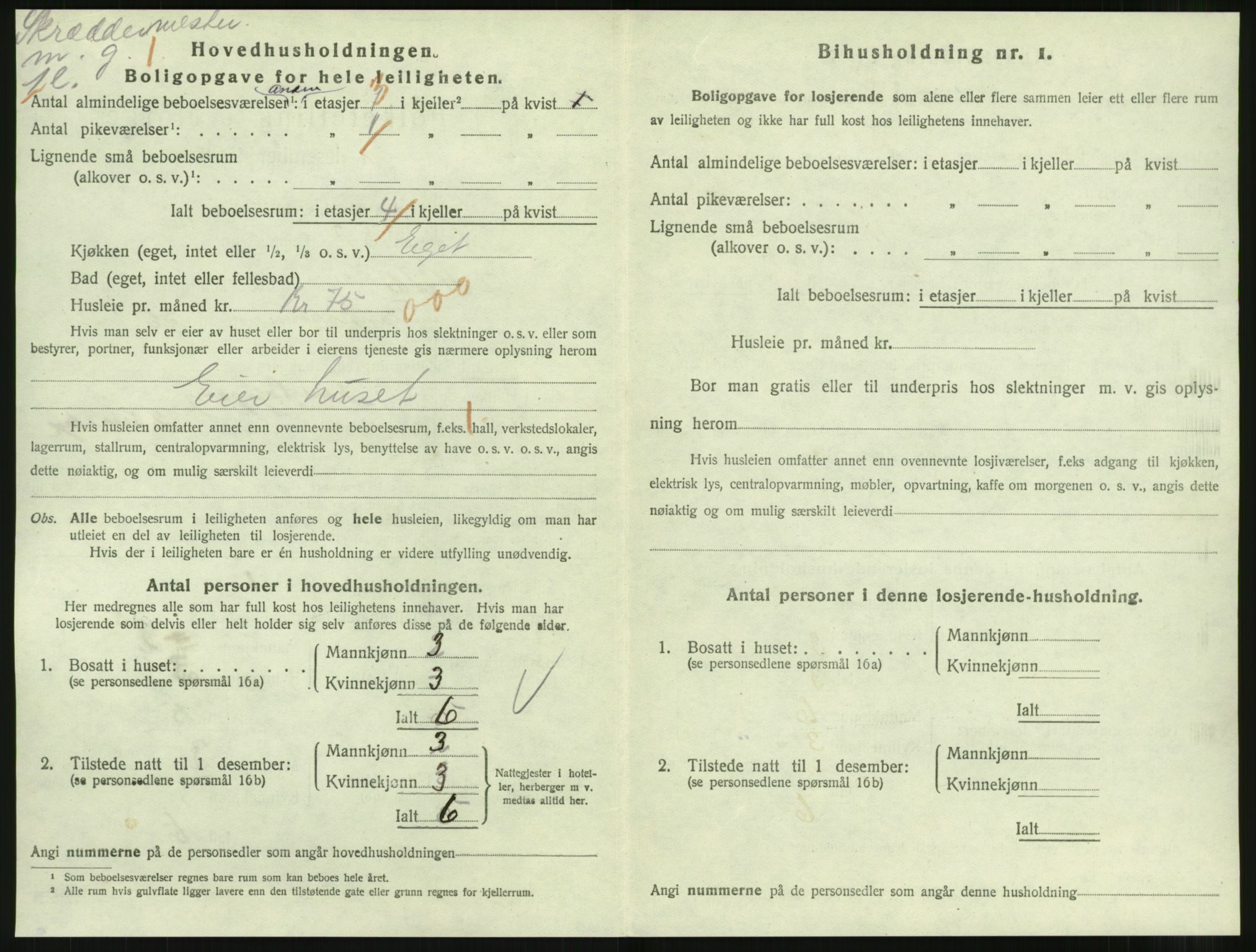 SAT, 1920 census for Molde, 1920, p. 1962