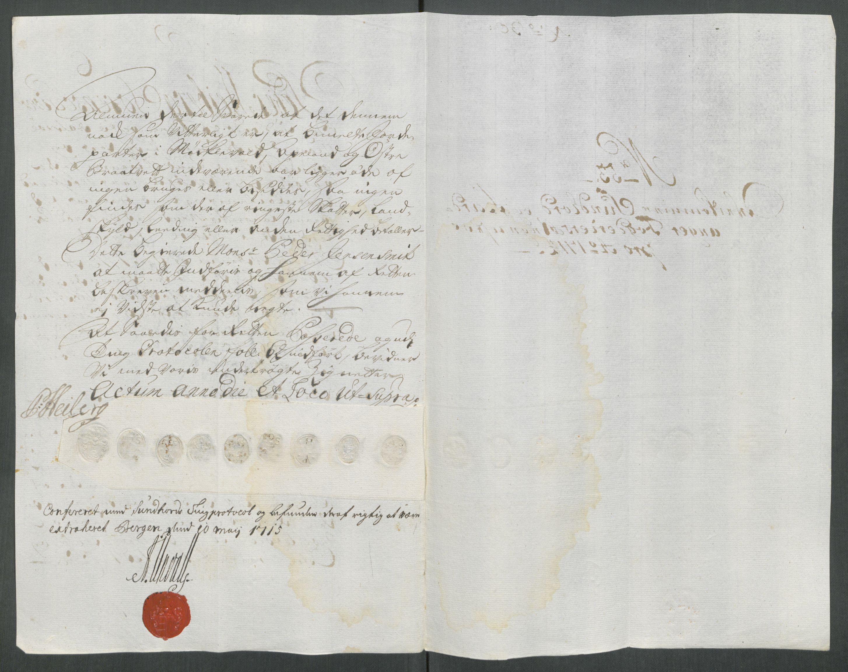 Rentekammeret inntil 1814, Reviderte regnskaper, Fogderegnskap, AV/RA-EA-4092/R48/L2990: Fogderegnskap Sunnhordland og Hardanger, 1714, p. 326