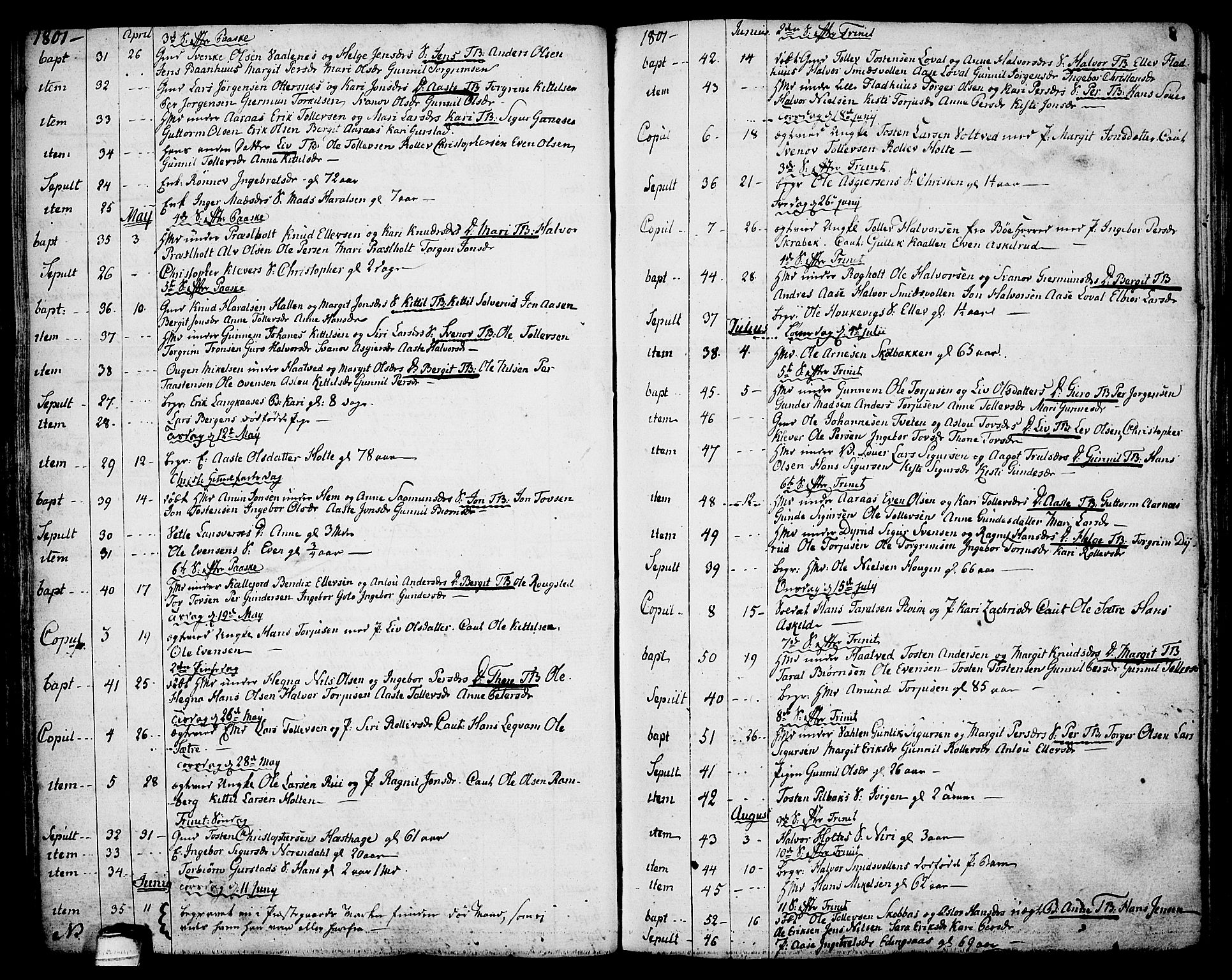 Sauherad kirkebøker, AV/SAKO-A-298/F/Fa/L0004: Parish register (official) no. I 4, 1767-1814