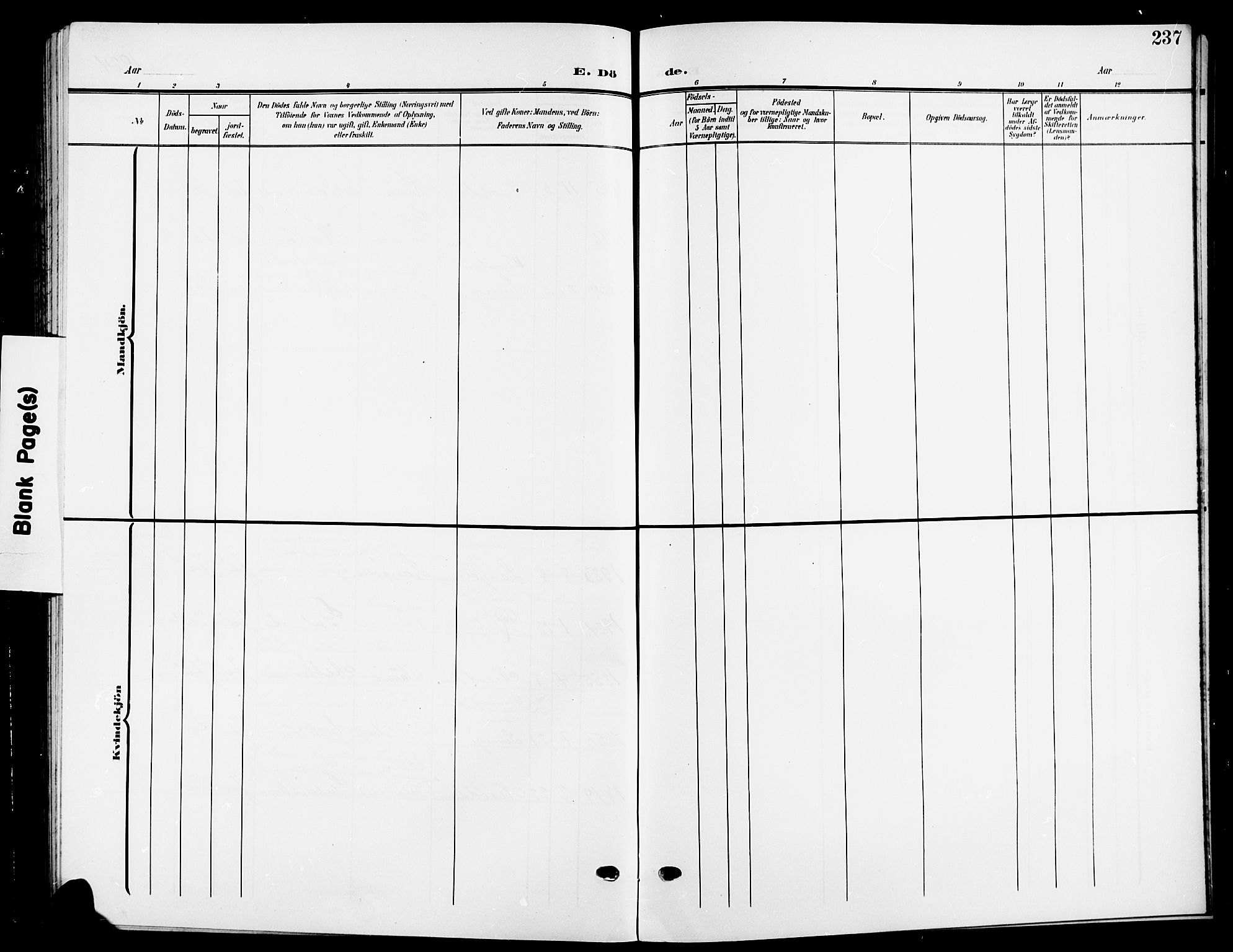 Nesodden prestekontor Kirkebøker, AV/SAO-A-10013/G/Ga/L0002: Parish register (copy) no. I 2, 1905-1924, p. 237