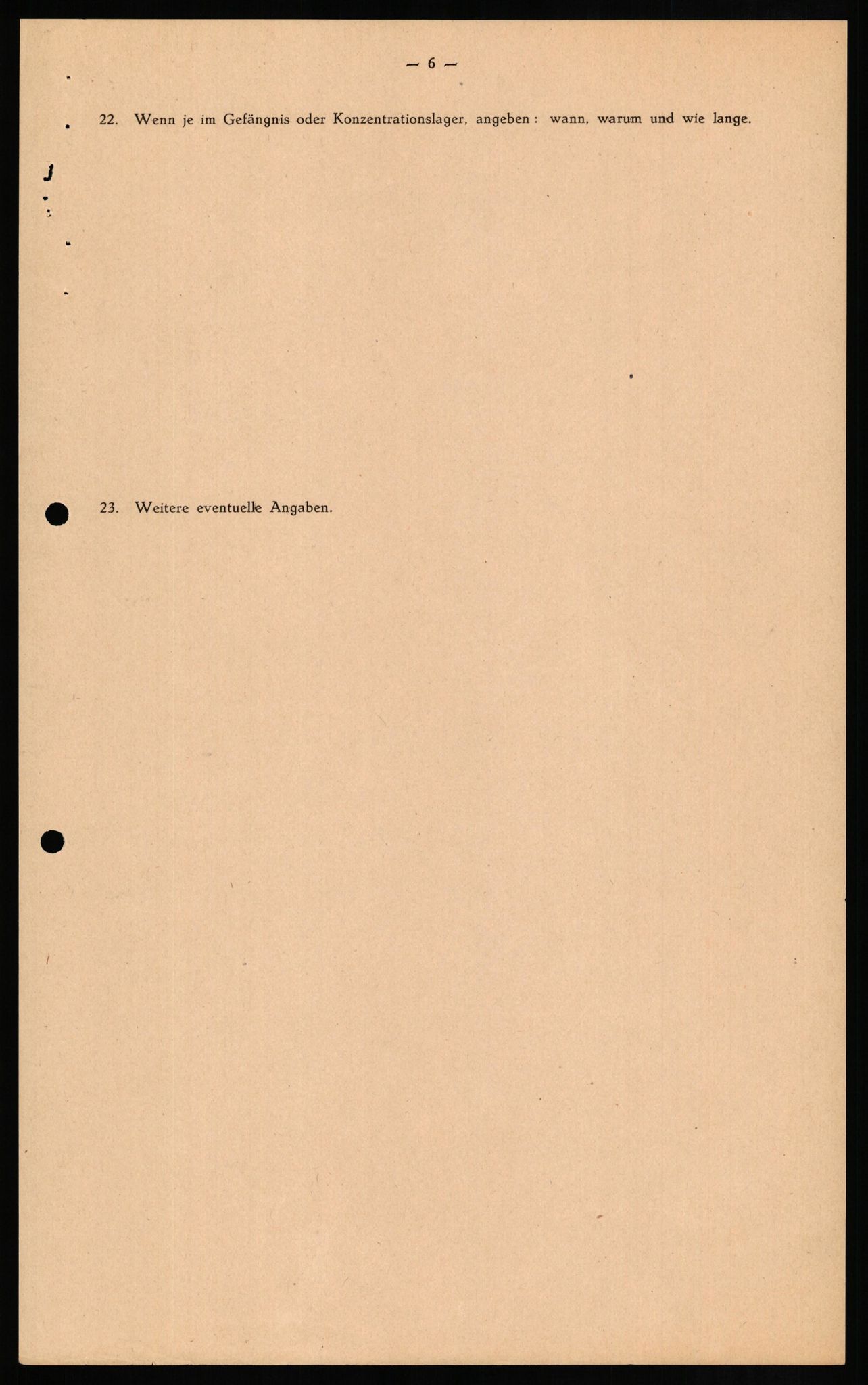 Forsvaret, Forsvarets overkommando II, AV/RA-RAFA-3915/D/Db/L0013: CI Questionaires. Tyske okkupasjonsstyrker i Norge. Tyskere., 1945-1946, p. 300