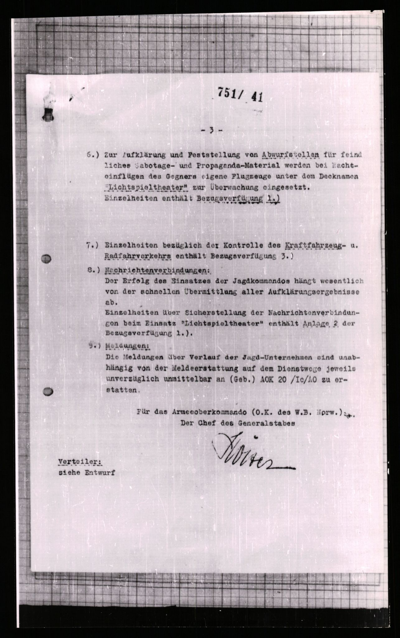 Forsvarets Overkommando. 2 kontor. Arkiv 11.4. Spredte tyske arkivsaker, AV/RA-RAFA-7031/D/Dar/Dara/L0006: Krigsdagbøker for 20. Gebirgs-Armee-Oberkommando (AOK 20), 1945, p. 100