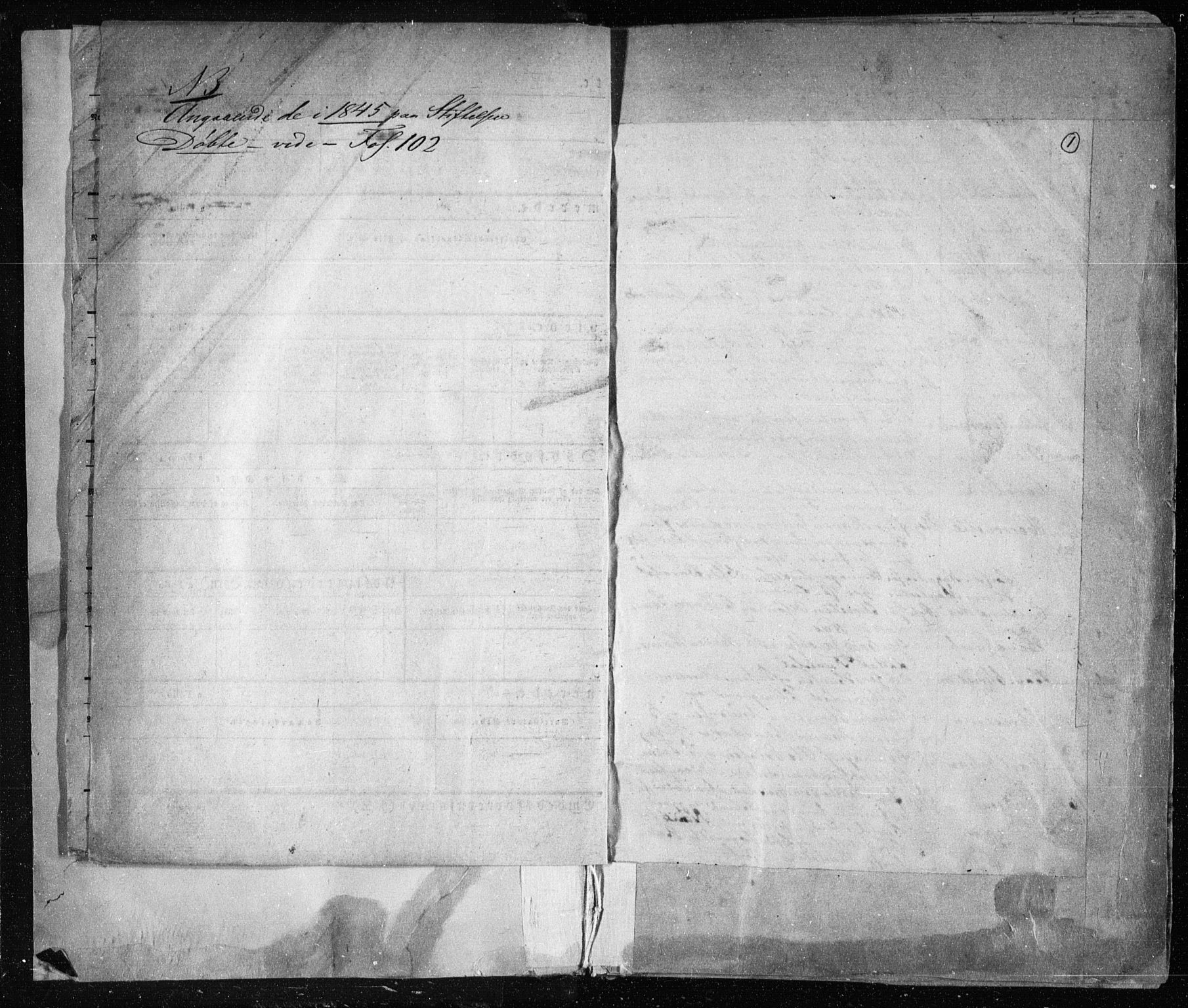 Aker prestekontor kirkebøker, SAO/A-10861/F/L0019: Parish register (official) no. 19, 1842-1852, p. 1
