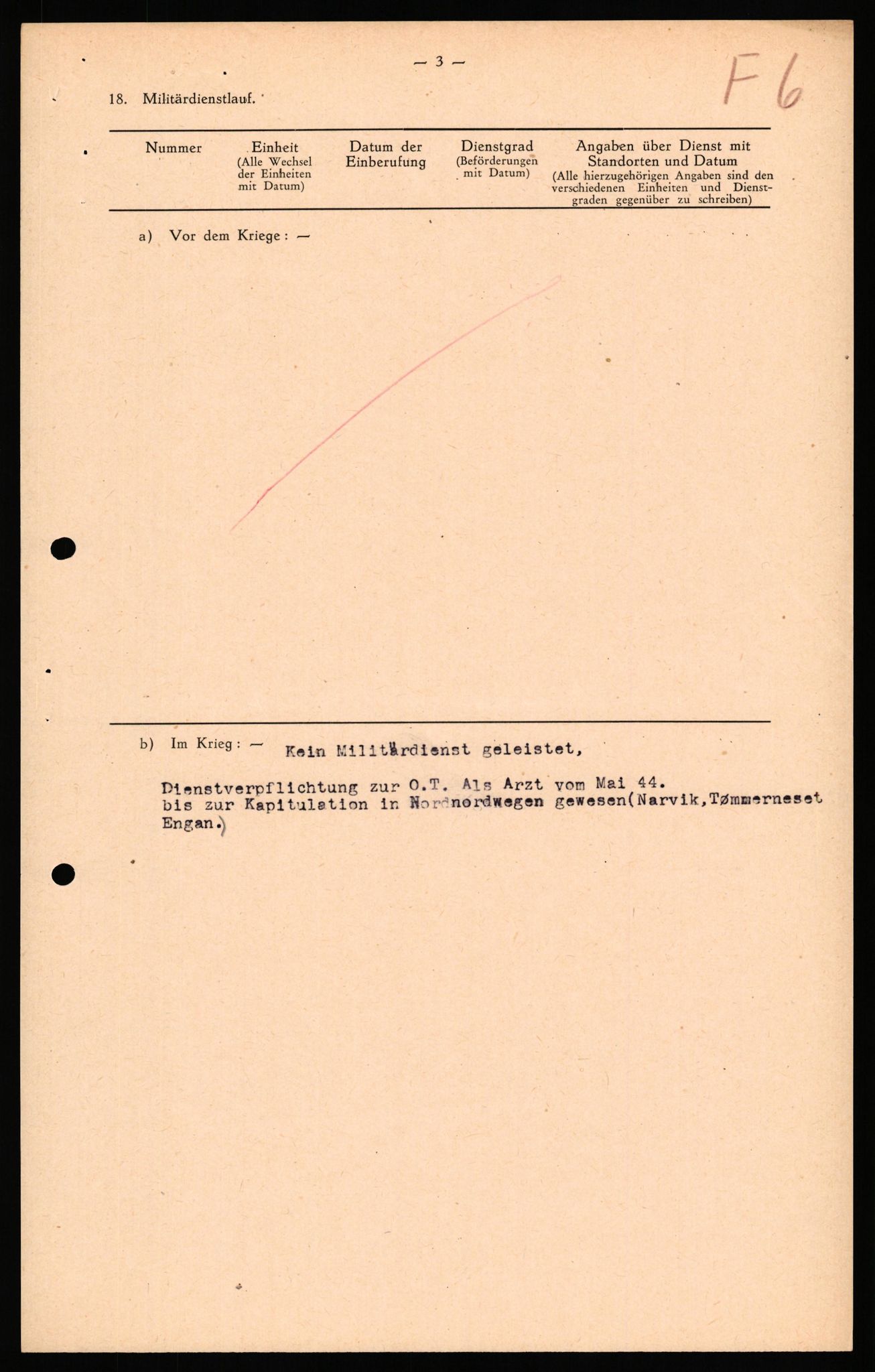 Forsvaret, Forsvarets overkommando II, AV/RA-RAFA-3915/D/Db/L0038: CI Questionaires. Tyske okkupasjonsstyrker i Norge. Østerrikere., 1945-1946, p. 280