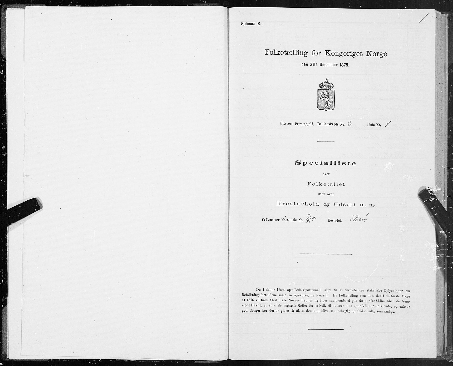 SAT, 1875 census for 1617P Hitra, 1875, p. 2001