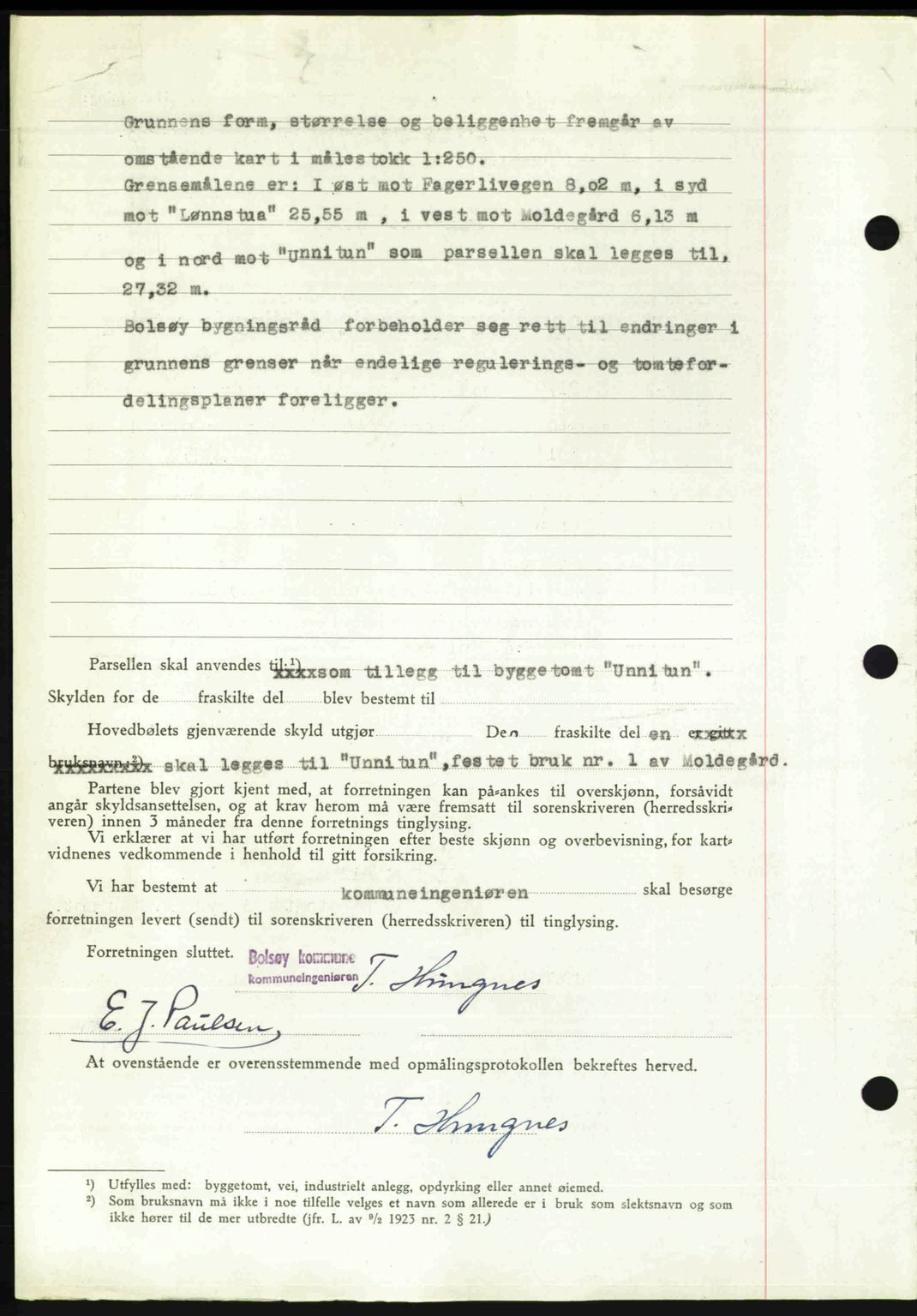 Romsdal sorenskriveri, AV/SAT-A-4149/1/2/2C: Mortgage book no. A23, 1947-1947, Diary no: : 1439/1947