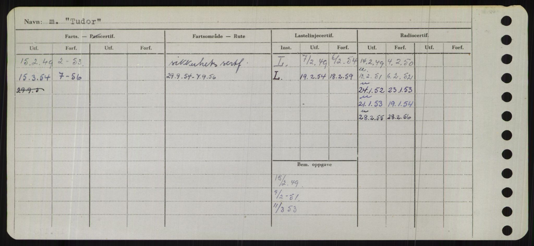 Sjøfartsdirektoratet med forløpere, Skipsmålingen, RA/S-1627/H/Hb/L0005: Fartøy, T-Å, p. 236