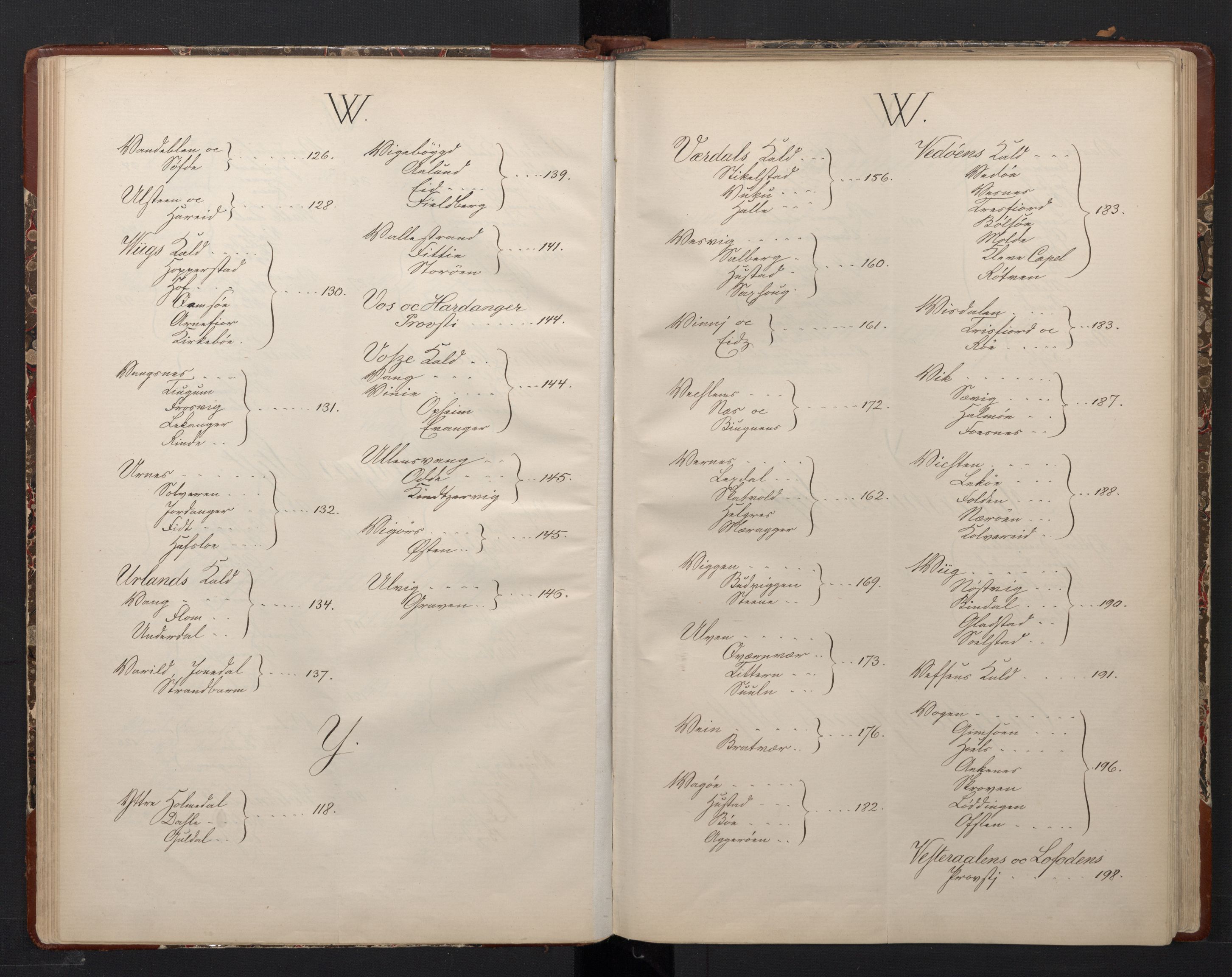 Avskriftsamlingen, AV/RA-EA-4022/F/Fa/L0102: Fortegnelse over prestekallene og over bestallinger for prester i Norge fra slutten av 17. århundre inntil året 1800, 1670-1804, p. 36