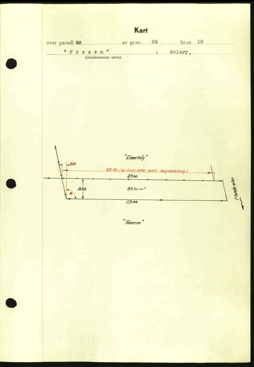 Romsdal sorenskriveri, AV/SAT-A-4149/1/2/2C: Mortgage book no. A17, 1944-1945, Diary no: : 542/1945