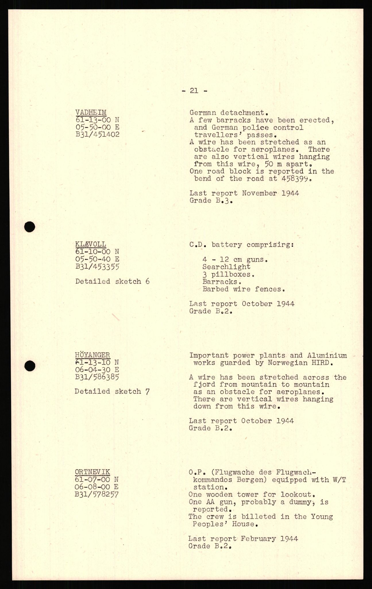 Forsvaret, Forsvarets overkommando II, AV/RA-RAFA-3915/D/Dd/L0017: Sogn og Fjordane / Hordaland, 1943-1945, p. 35