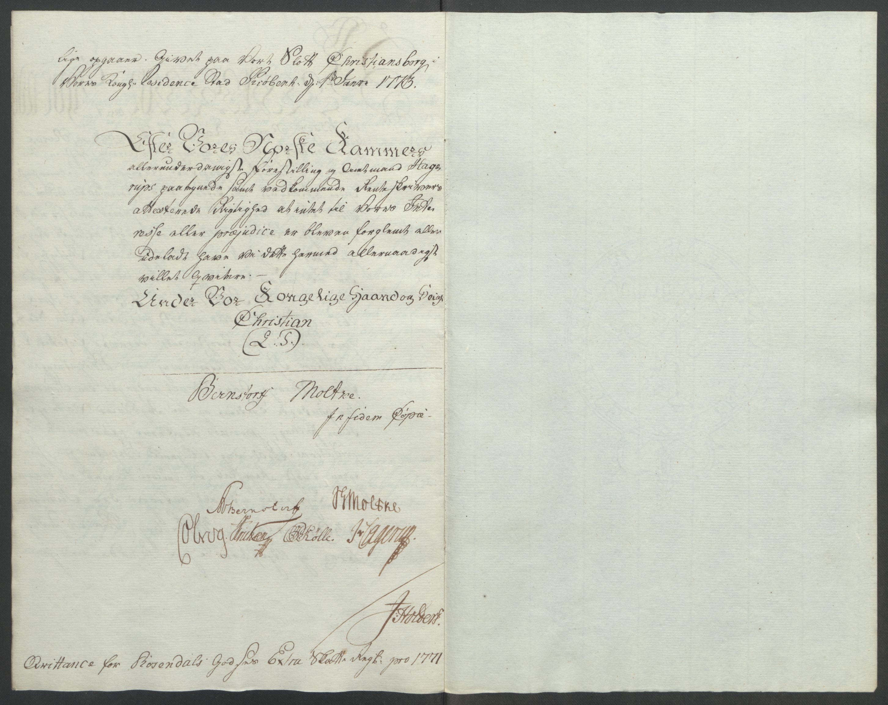 Rentekammeret inntil 1814, Reviderte regnskaper, Fogderegnskap, AV/RA-EA-4092/R49/L3157: Ekstraskatten Rosendal Baroni, 1762-1772, p. 328