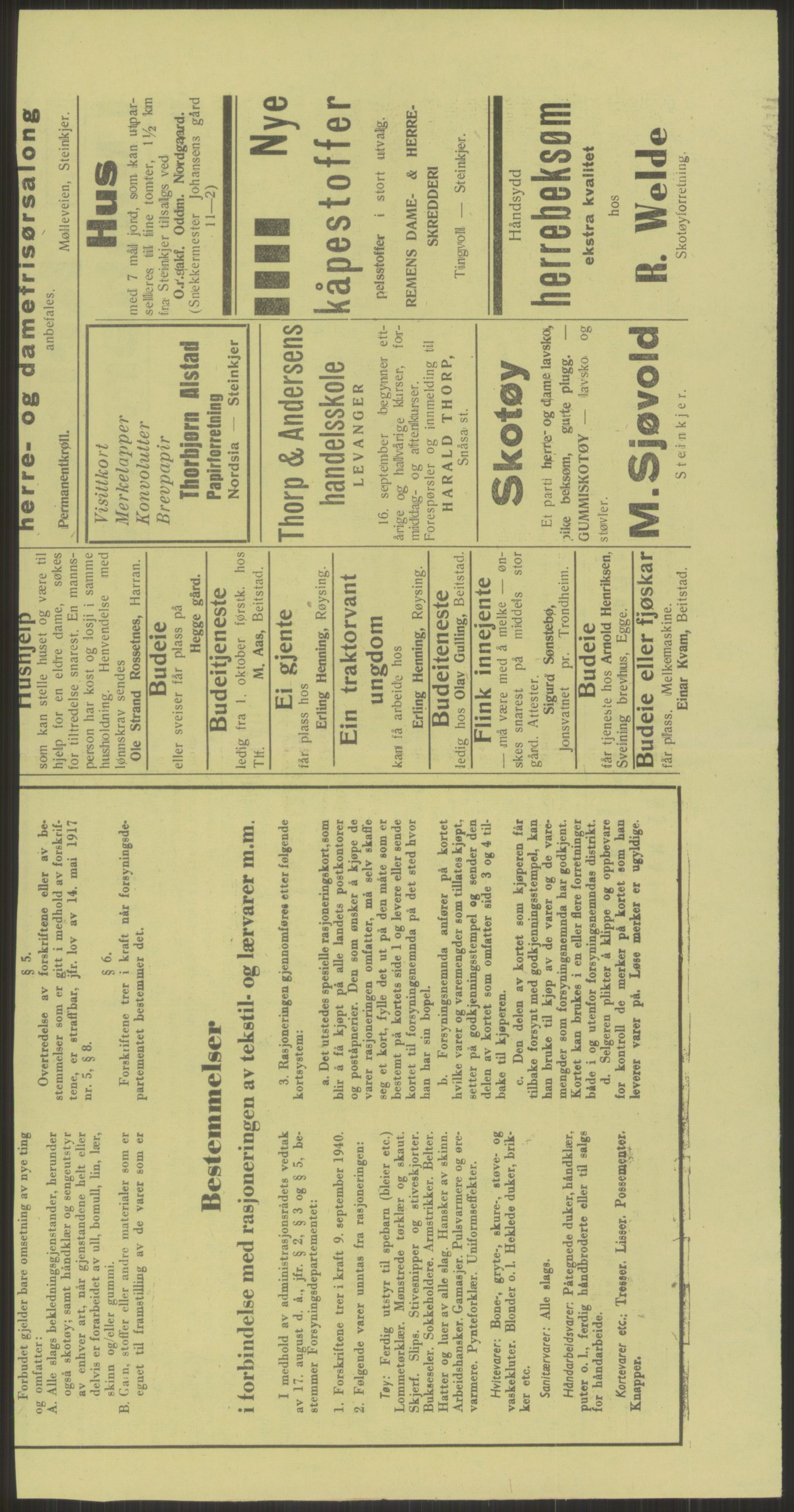 Forsvaret, Forsvarets krigshistoriske avdeling, AV/RA-RAFA-2017/Y/Ya/L0016: II-C-11-31 - Fylkesmenn.  Rapporter om krigsbegivenhetene 1940., 1940, p. 443