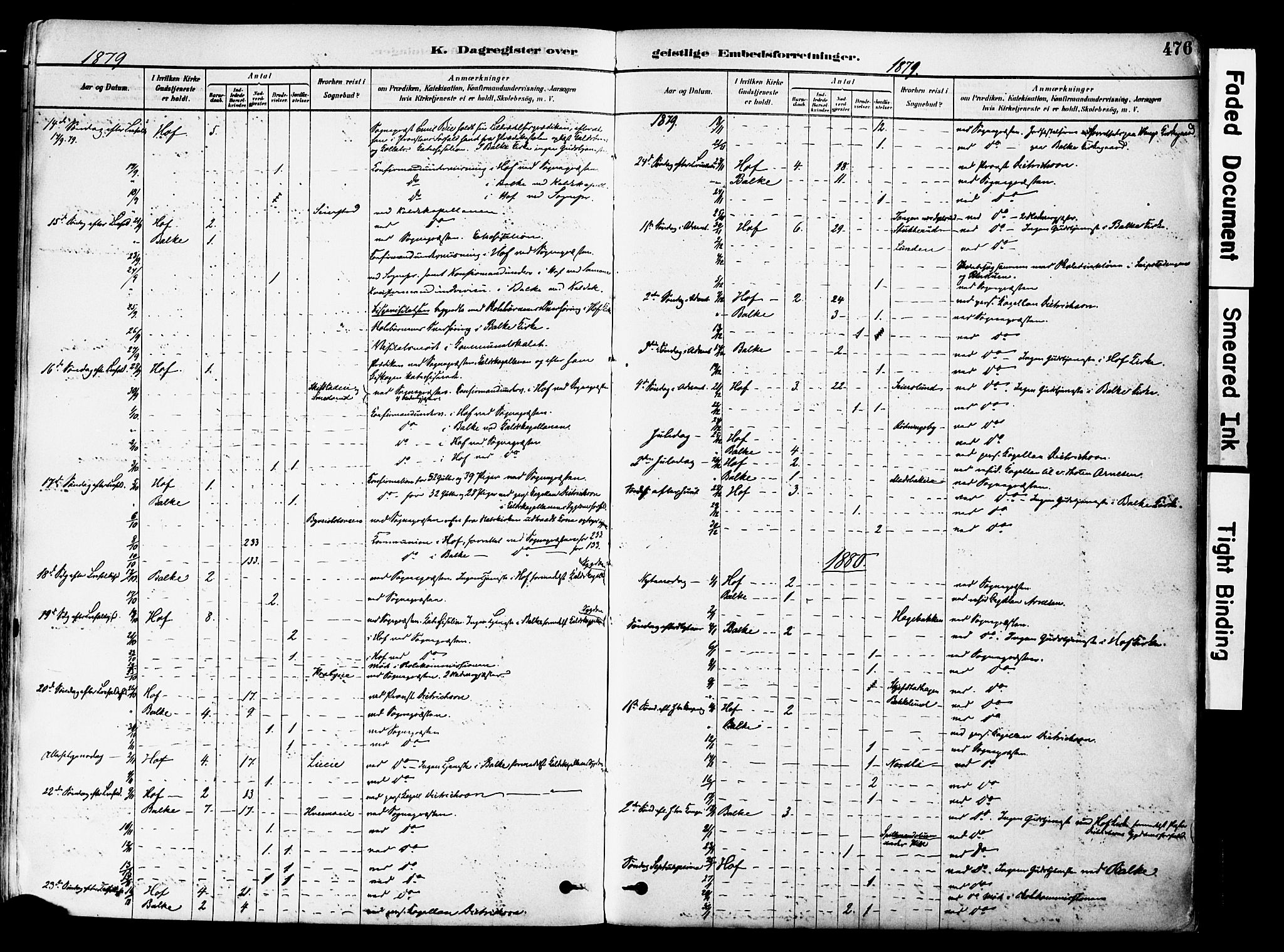 Østre Toten prestekontor, AV/SAH-PREST-104/H/Ha/Haa/L0006: Parish register (official) no. 6 /1, 1878-1896, p. 476