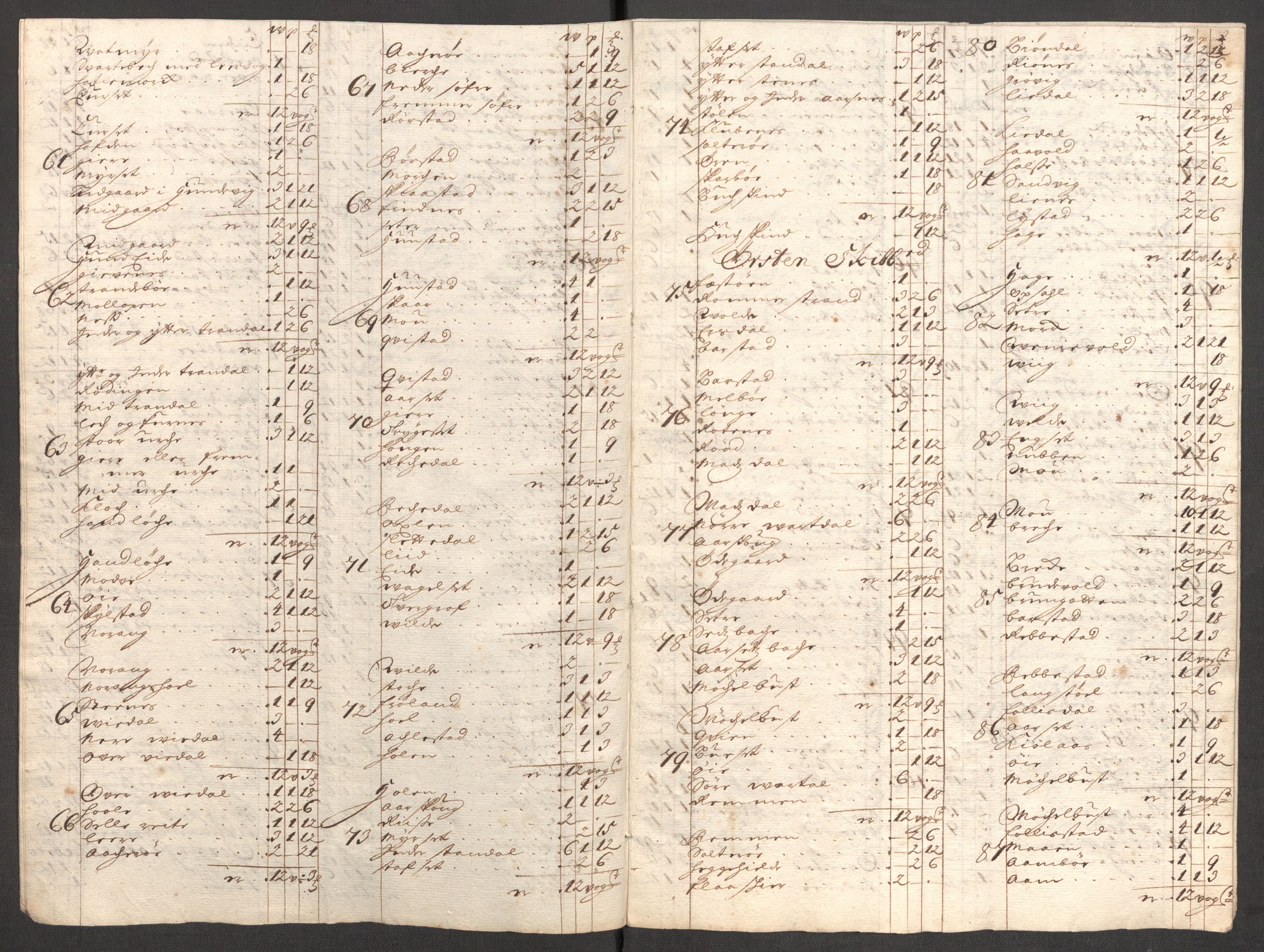 Rentekammeret inntil 1814, Reviderte regnskaper, Fogderegnskap, AV/RA-EA-4092/R54/L3560: Fogderegnskap Sunnmøre, 1704-1705, p. 409