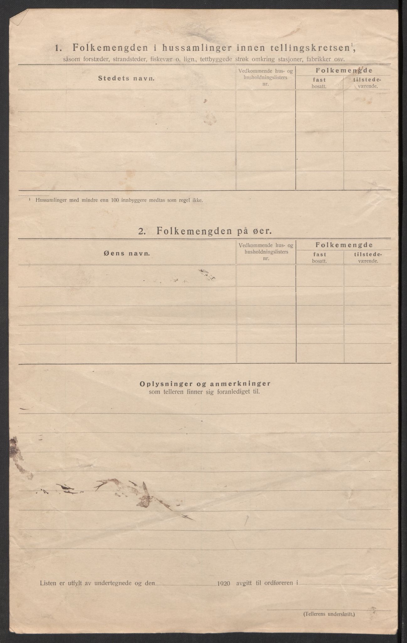 SAK, 1920 census for Spangereid, 1920, p. 42