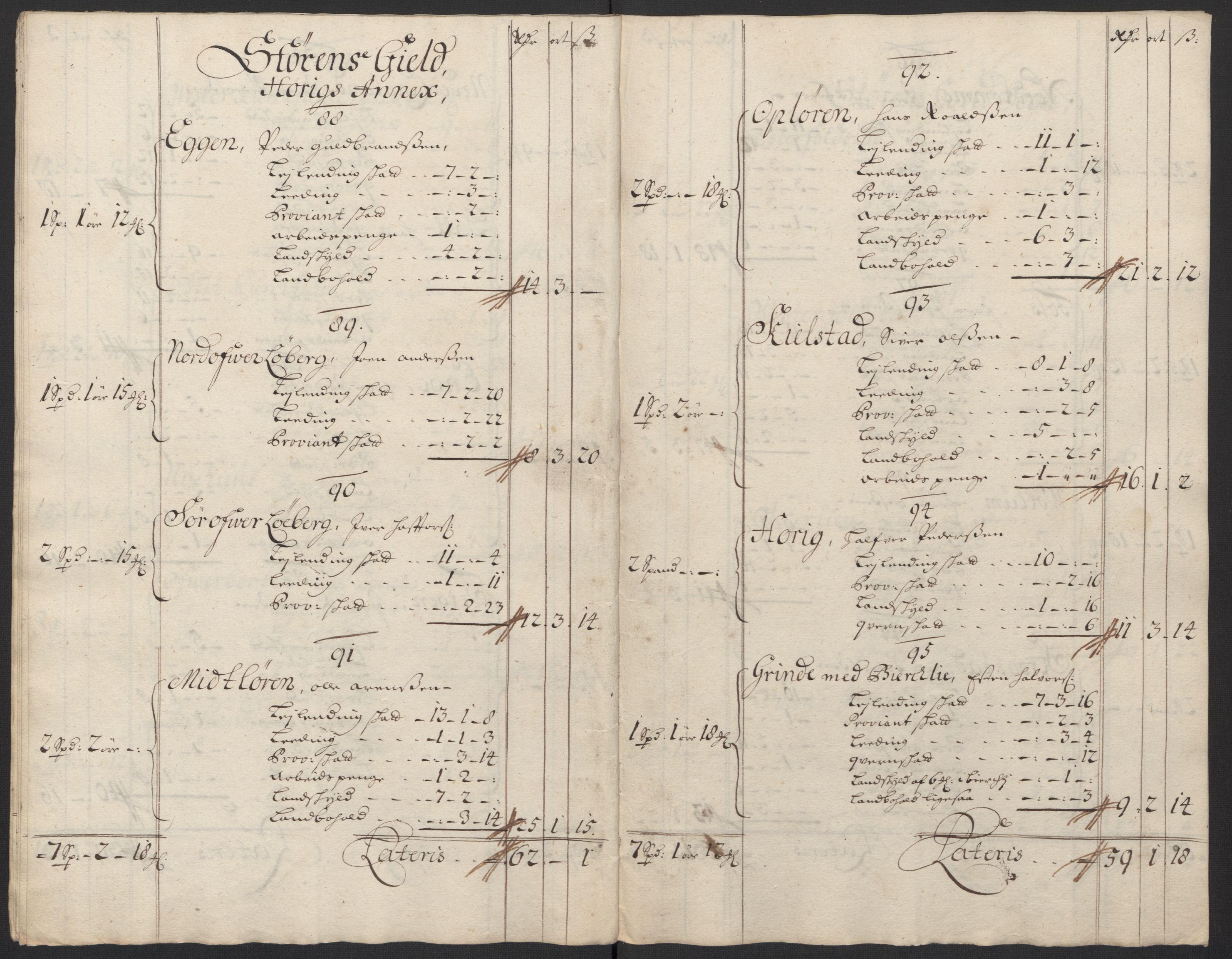 Rentekammeret inntil 1814, Reviderte regnskaper, Fogderegnskap, RA/EA-4092/R60/L3955: Fogderegnskap Orkdal og Gauldal, 1705, p. 422