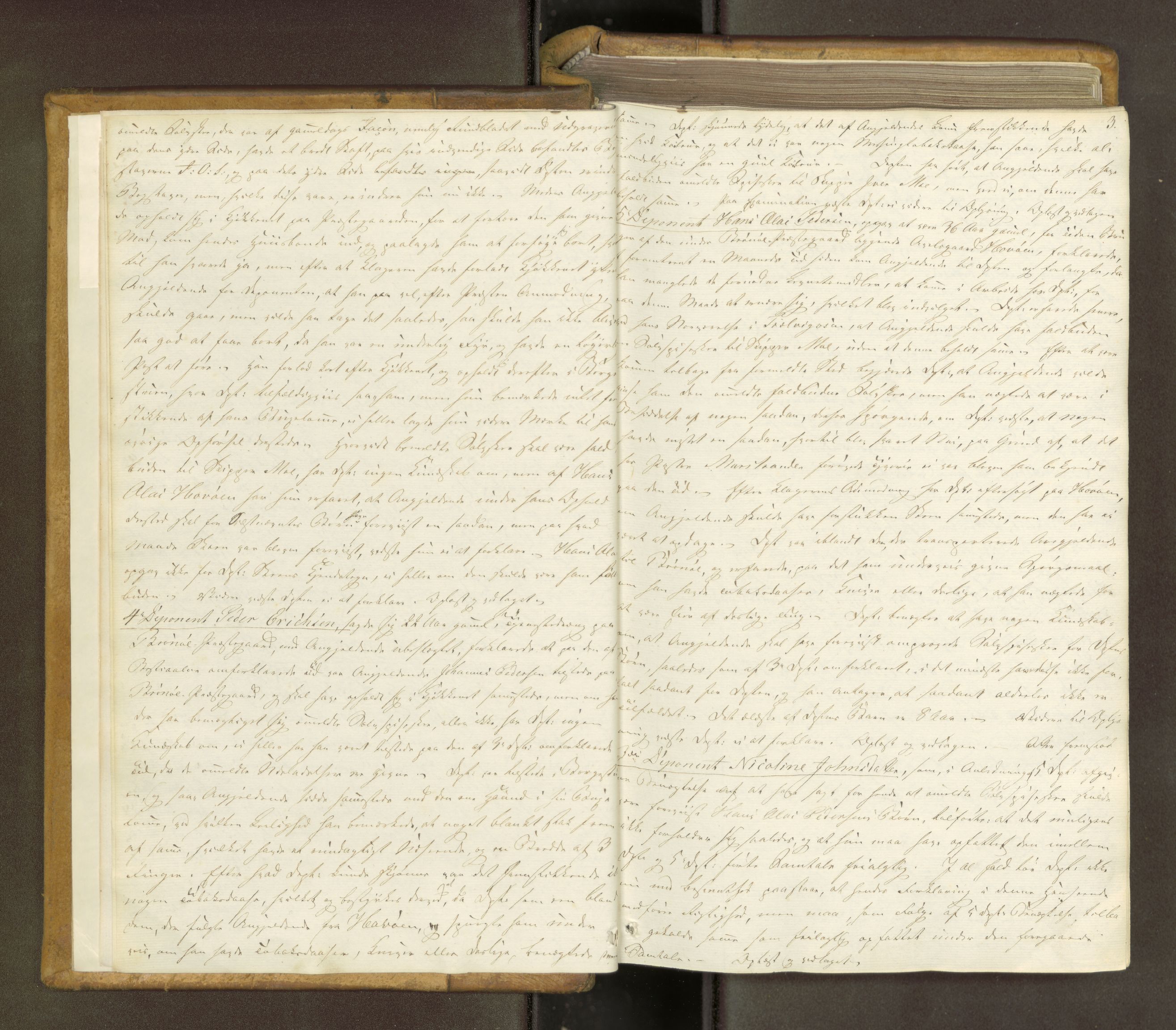Helgeland sorenskriveri, AV/SAT-A-0004/1/1B/L0008: Ekstrarettsprotokoll 6 (39), 1844-1848, p. 2b-3a
