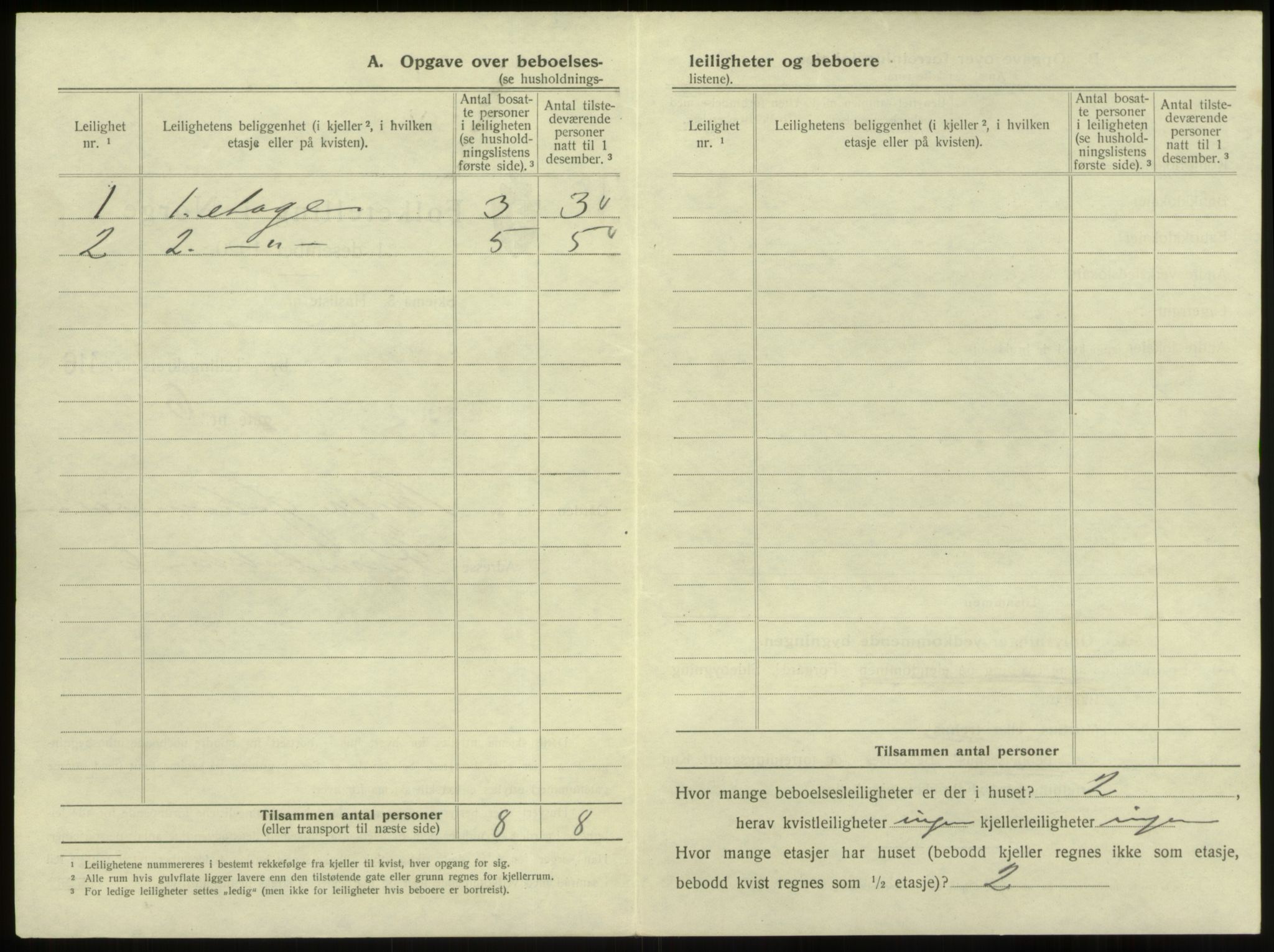 SAB, 1920 census for Bergen, 1920, p. 10416