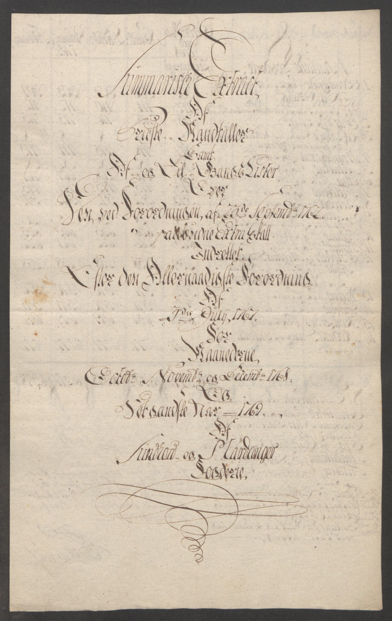 Rentekammeret inntil 1814, Reviderte regnskaper, Fogderegnskap, RA/EA-4092/R48/L3136: Ekstraskatten Sunnhordland og Hardanger, 1762-1772, p. 187