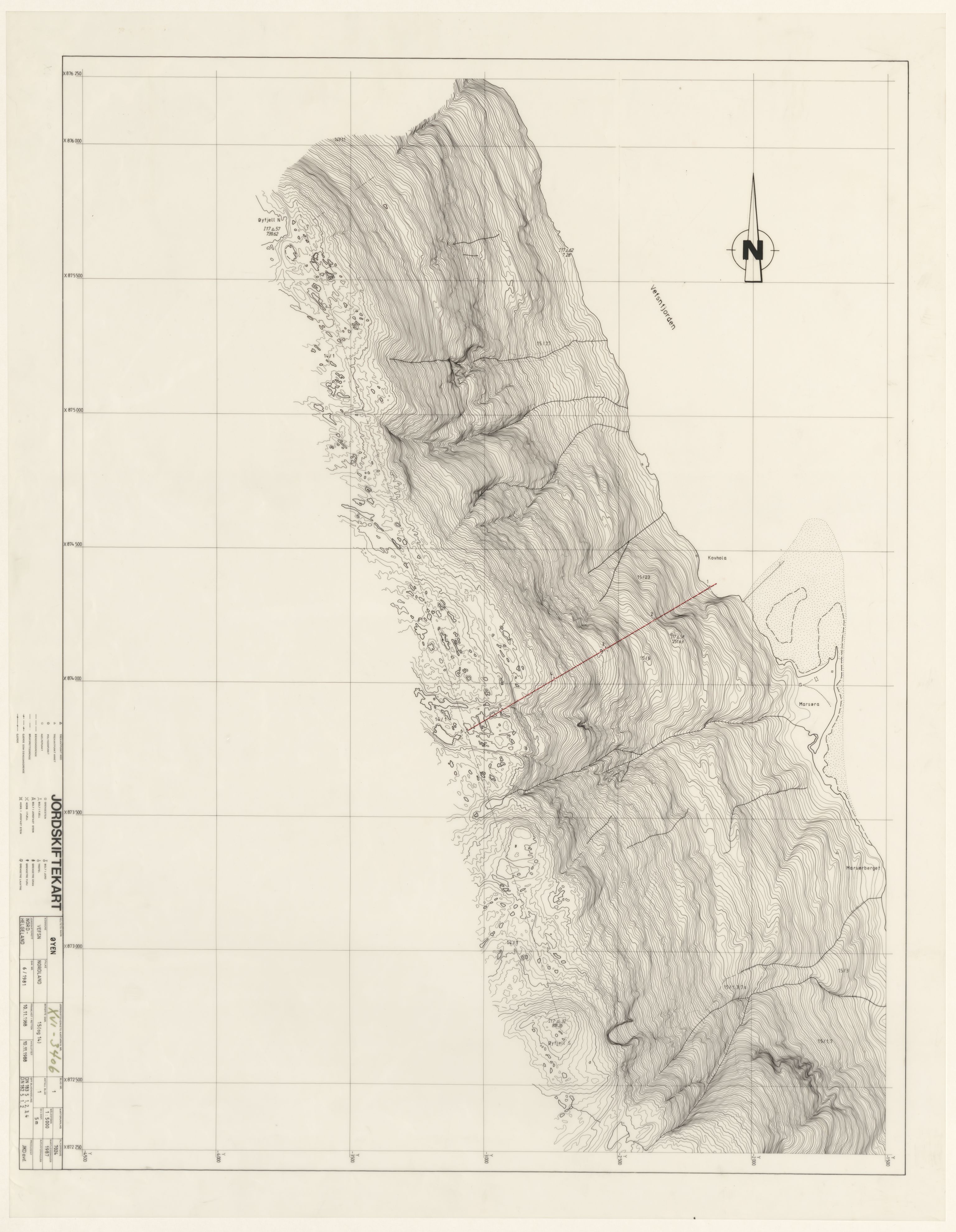 Jordskifteverkets kartarkiv, RA/S-3929/T, 1859-1988, p. 4435