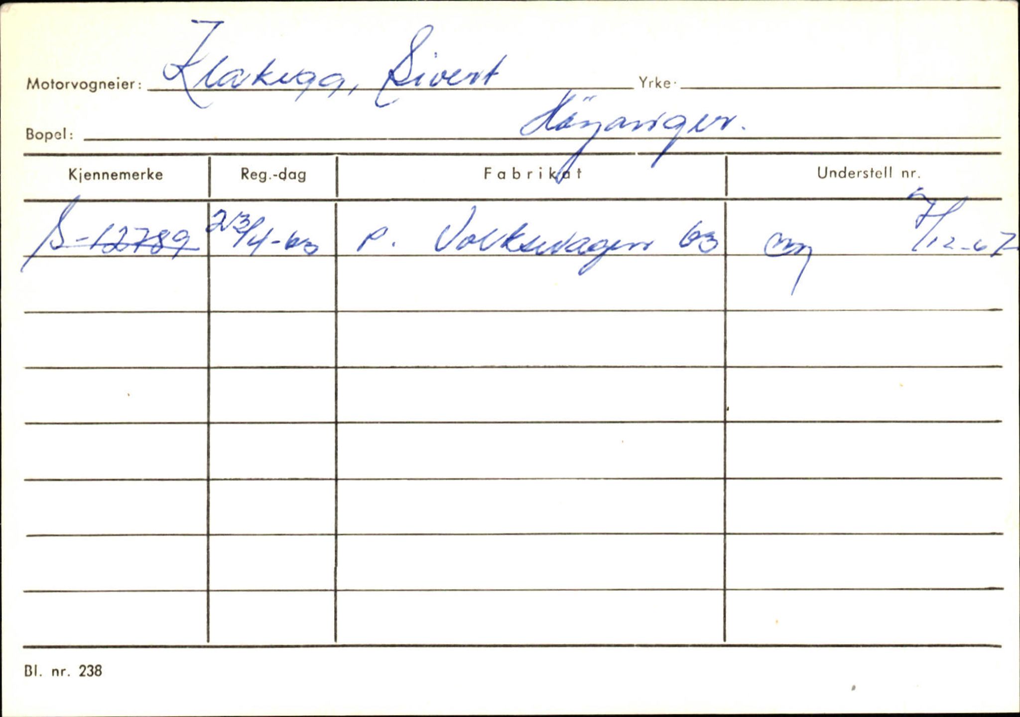 Statens vegvesen, Sogn og Fjordane vegkontor, AV/SAB-A-5301/4/F/L0130: Eigarregister Eid T-Å. Høyanger A-O, 1945-1975, p. 1752