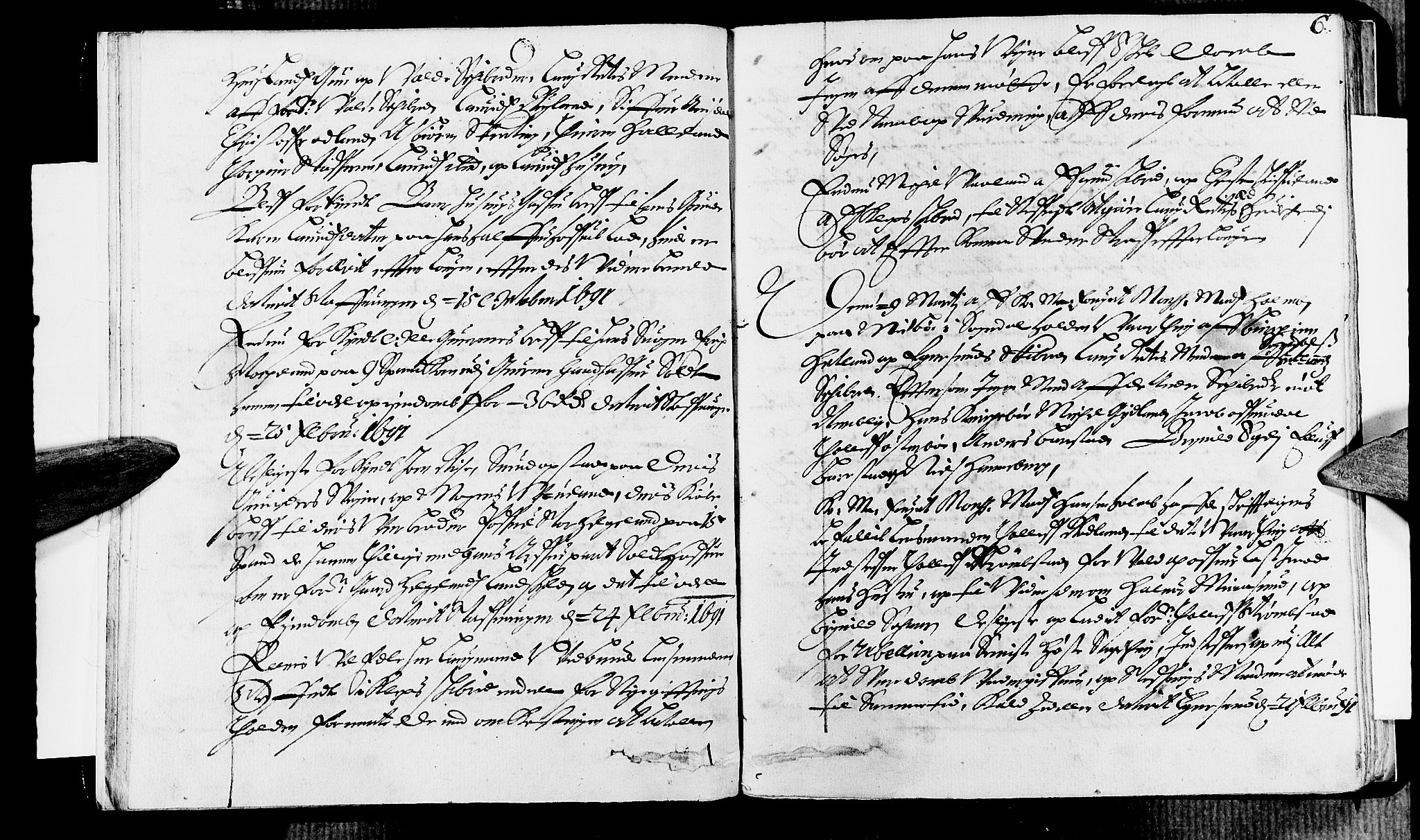 Jæren og Dalane sorenskriveri, AV/SAST-A-100306/3/30/30BA/L0047: TINGBOK, 1691, p. 5b-6a