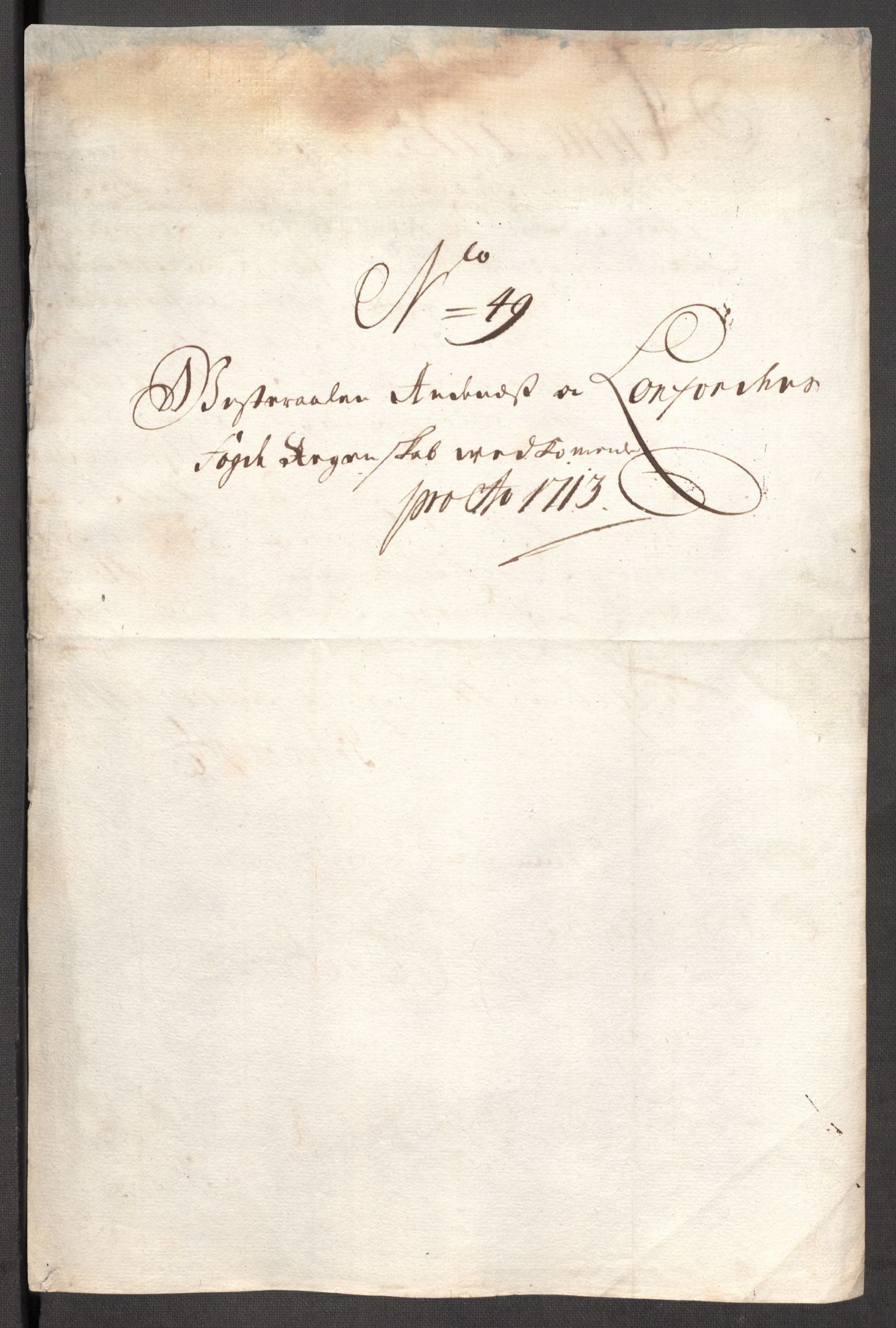 Rentekammeret inntil 1814, Reviderte regnskaper, Fogderegnskap, AV/RA-EA-4092/R67/L4679: Fogderegnskap Vesterålen, Andenes og Lofoten, 1711-1713, p. 299