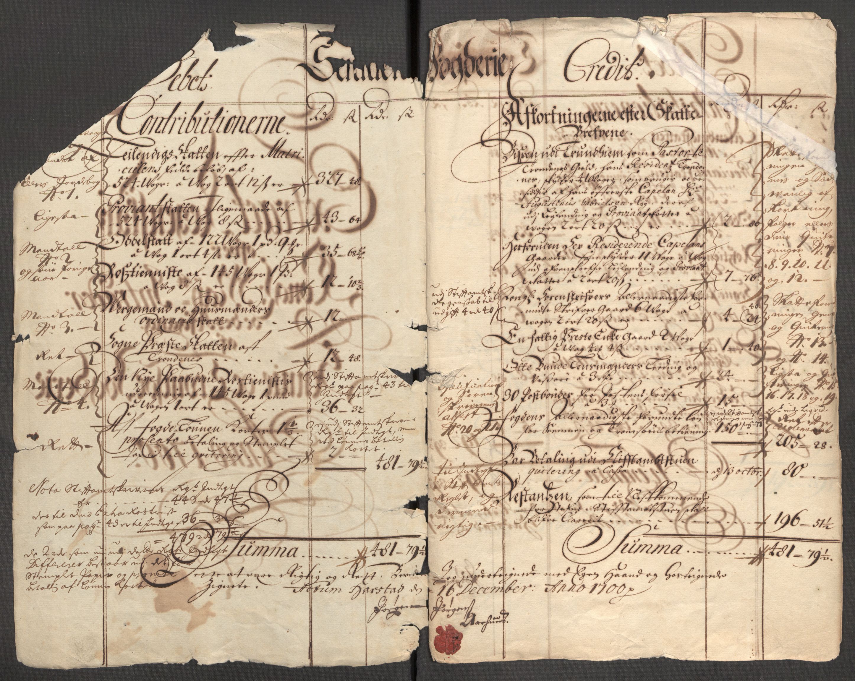 Rentekammeret inntil 1814, Reviderte regnskaper, Fogderegnskap, AV/RA-EA-4092/R68/L4755: Fogderegnskap Senja og Troms, 1700-1704, p. 5