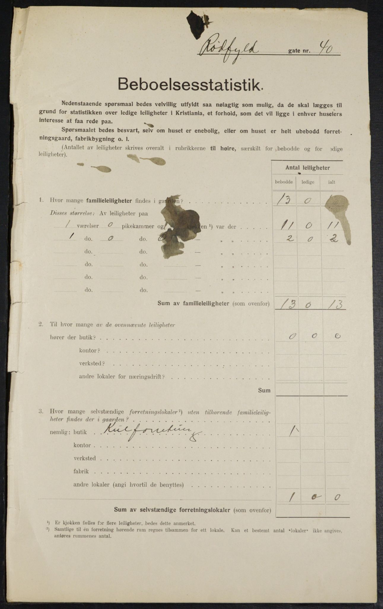 OBA, Municipal Census 1914 for Kristiania, 1914, p. 85956