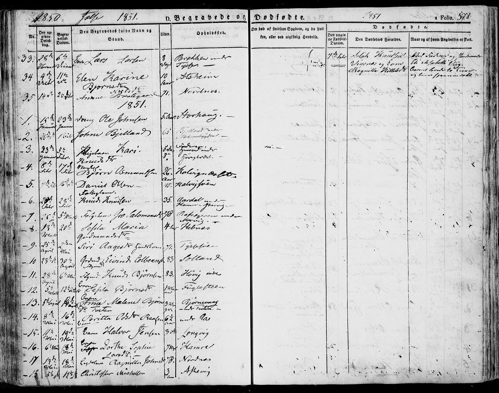 Jelsa sokneprestkontor, AV/SAST-A-101842/01/IV: Parish register (official) no. A 6.2, 1828-1853, p. 578