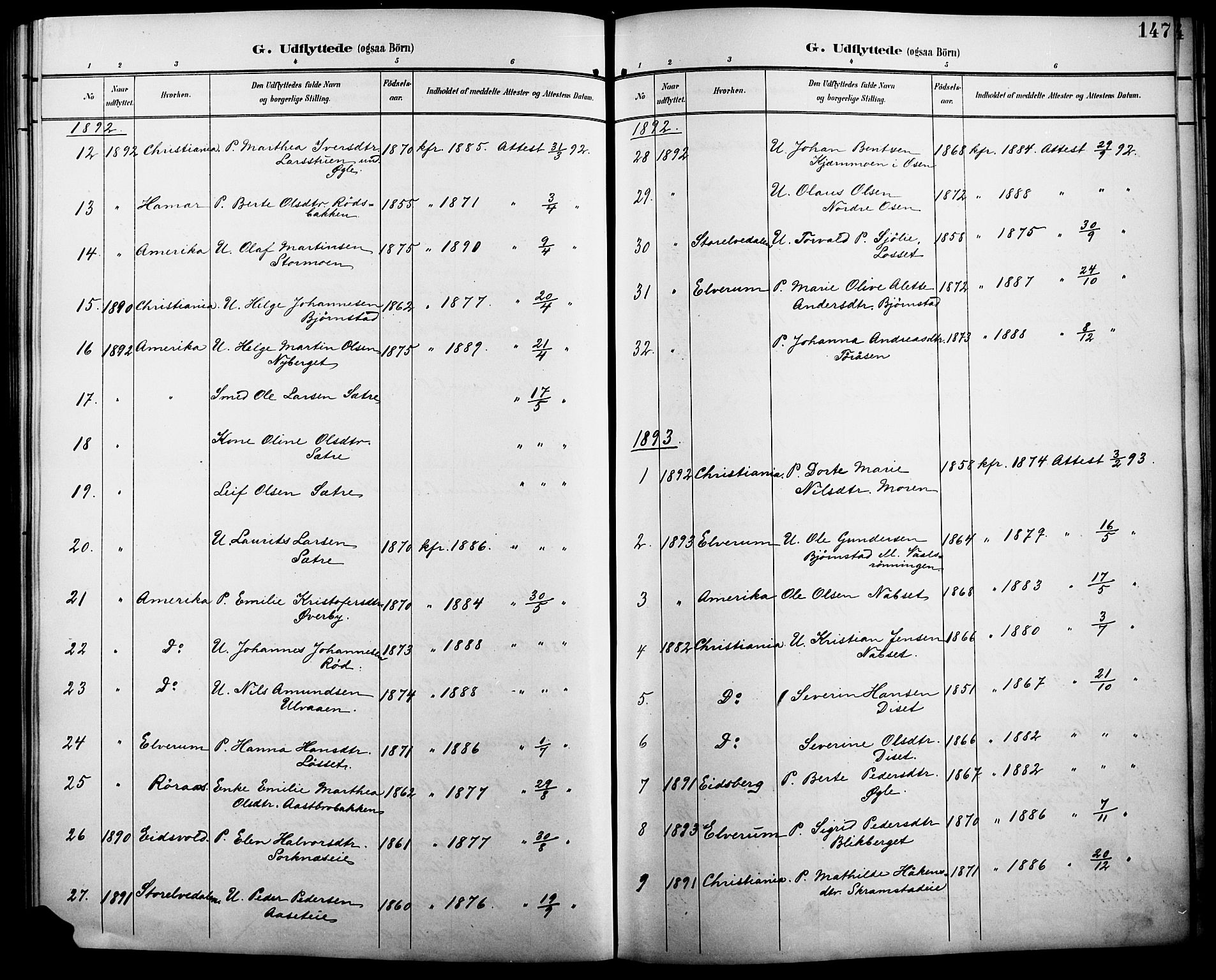 Åmot prestekontor, Hedmark, AV/SAH-PREST-056/H/Ha/Haa/L0011: Parish register (official) no. 11, 1890-1897, p. 147