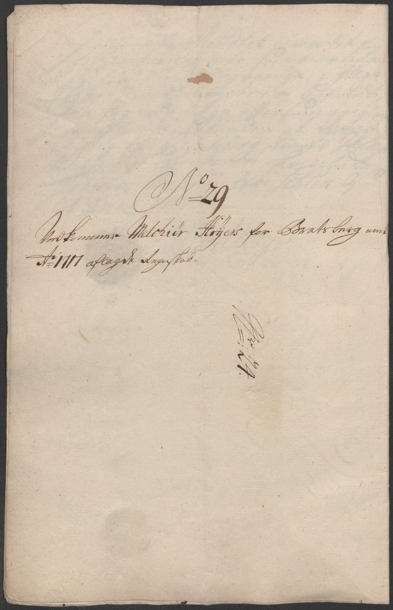 Rentekammeret inntil 1814, Reviderte regnskaper, Fogderegnskap, AV/RA-EA-4092/R36/L2129: Fogderegnskap Øvre og Nedre Telemark og Bamble, 1717, p. 456