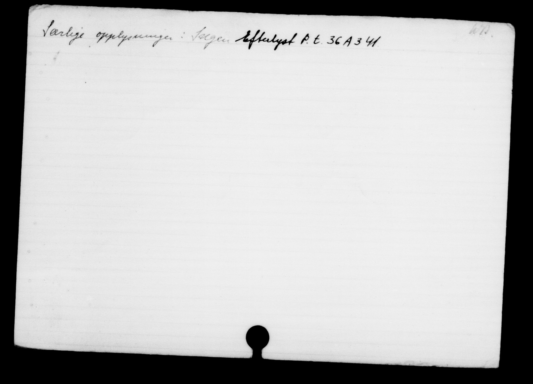 Utenriksstasjonene, Legasjonen i Stockholm, Flyktningkontoret, AV/RA-S-6753/V/Va/L0001: Kjesäterkartoteket, flyktninger med registreringsnr. 1-1000, 1940-1945, p. 1029