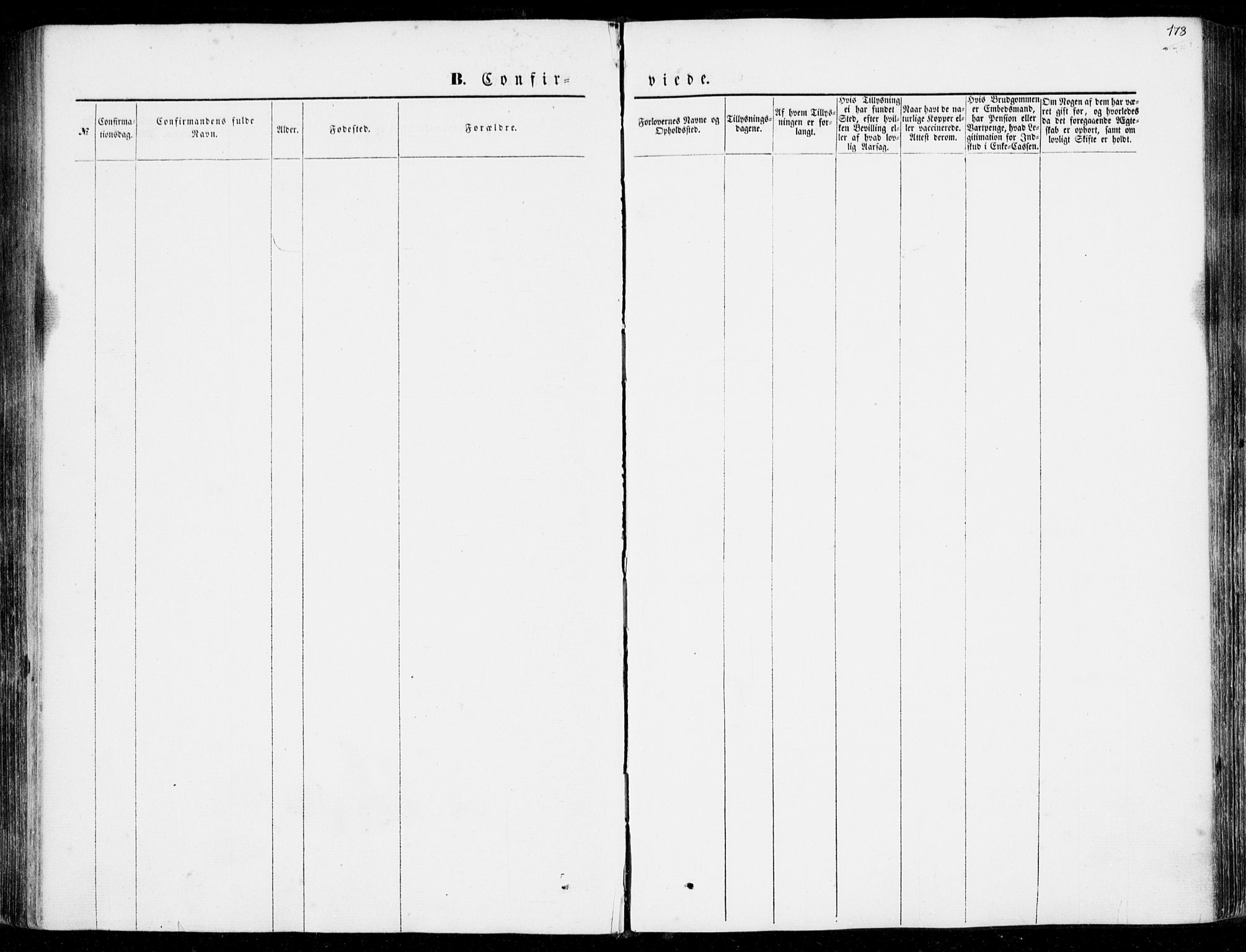 Ministerialprotokoller, klokkerbøker og fødselsregistre - Møre og Romsdal, AV/SAT-A-1454/528/L0397: Parish register (official) no. 528A08, 1848-1858, p. 178