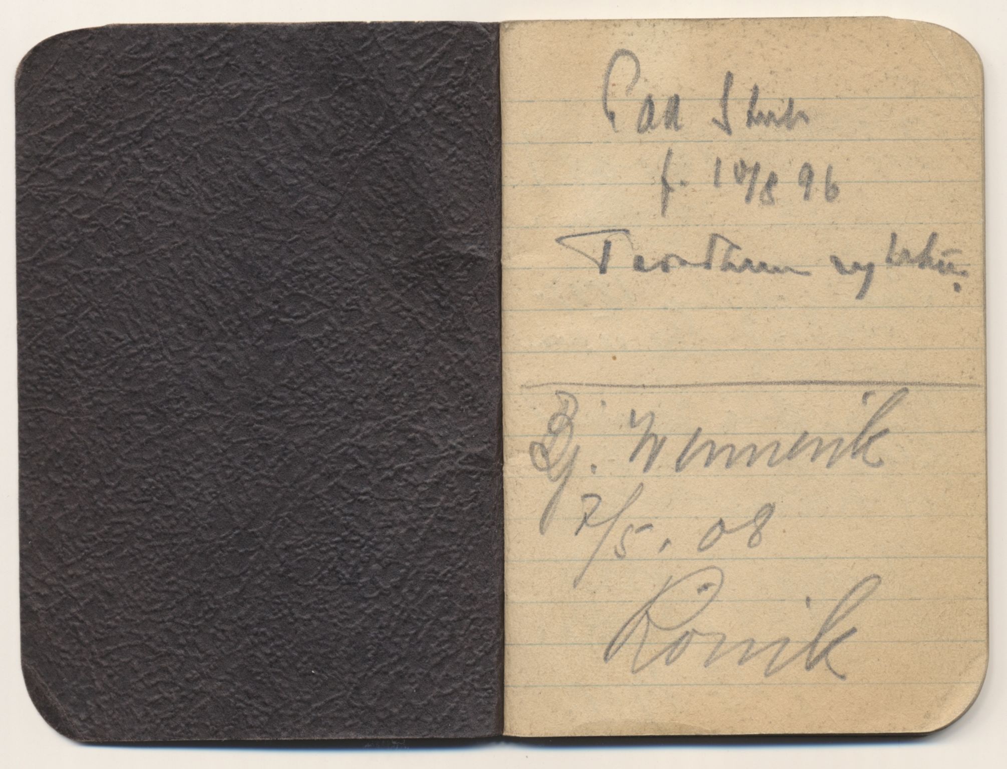 Falstadsenteret, dokumentsamling, FSM/A-001/F/L0373: Berg, Erling (f. 1916), 1930-1945, p. 2